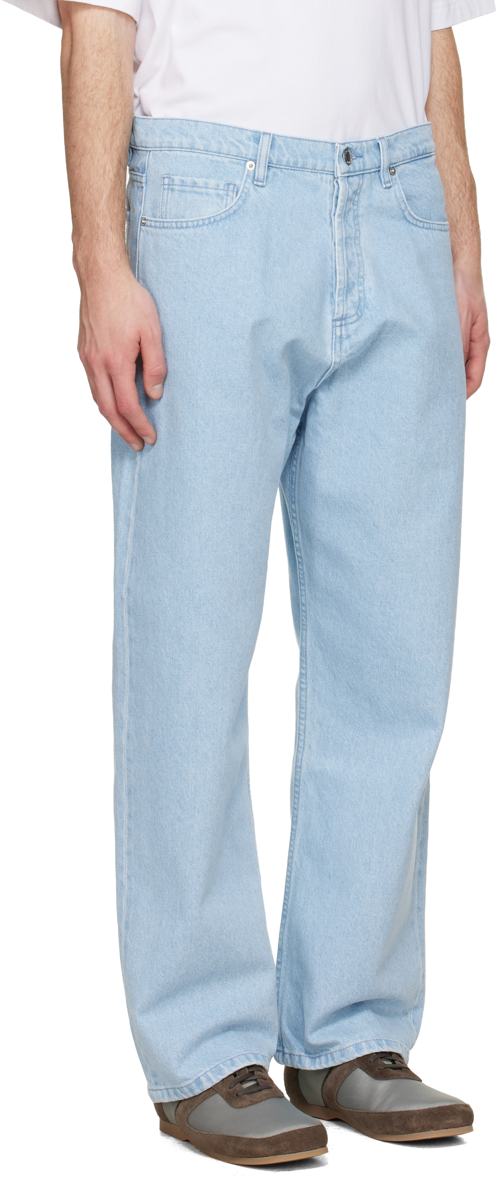 Maison Kitsuné - Jean ample bleu