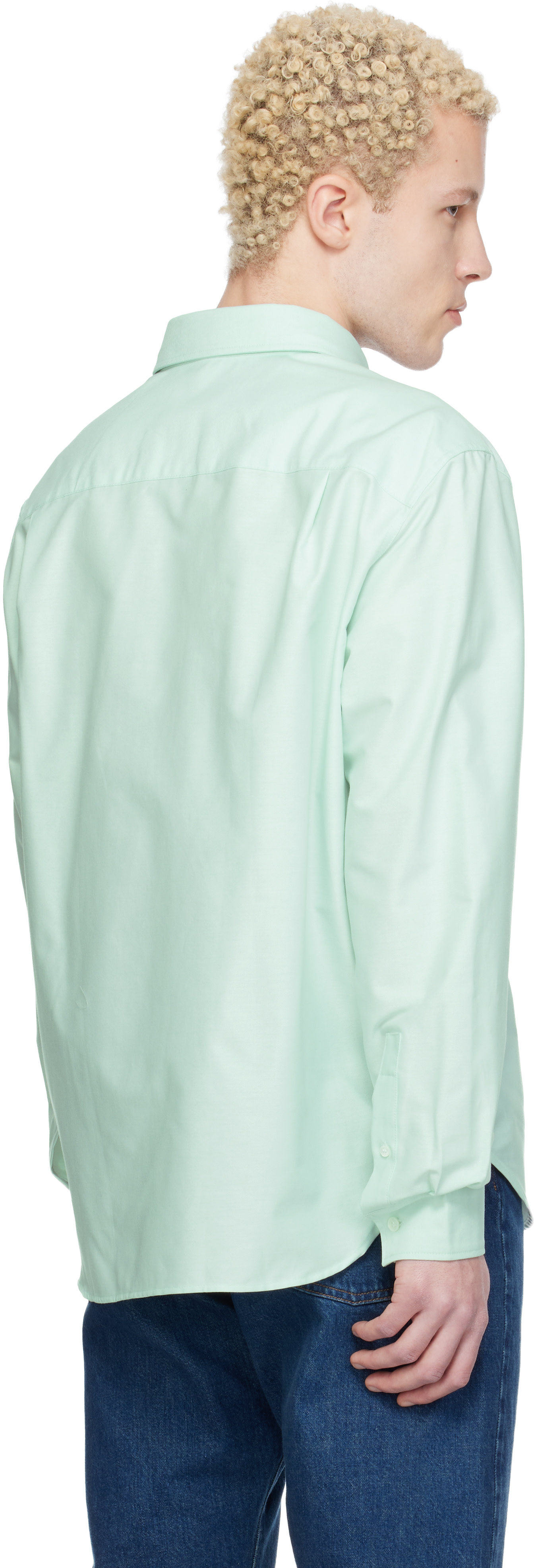 Maison Kitsuné - Chemise décontractée Profile verte