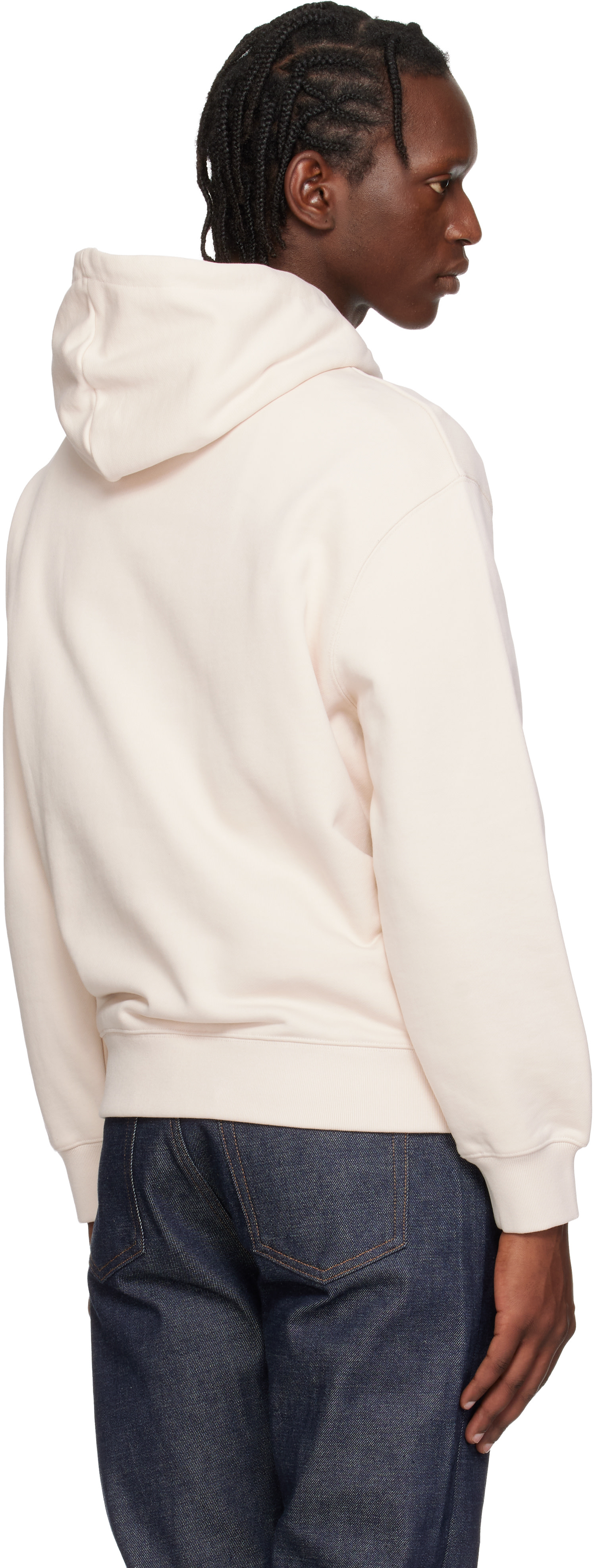 Maison Kitsuné: Purple Fox Head Comfort Hoodie | SSENSE