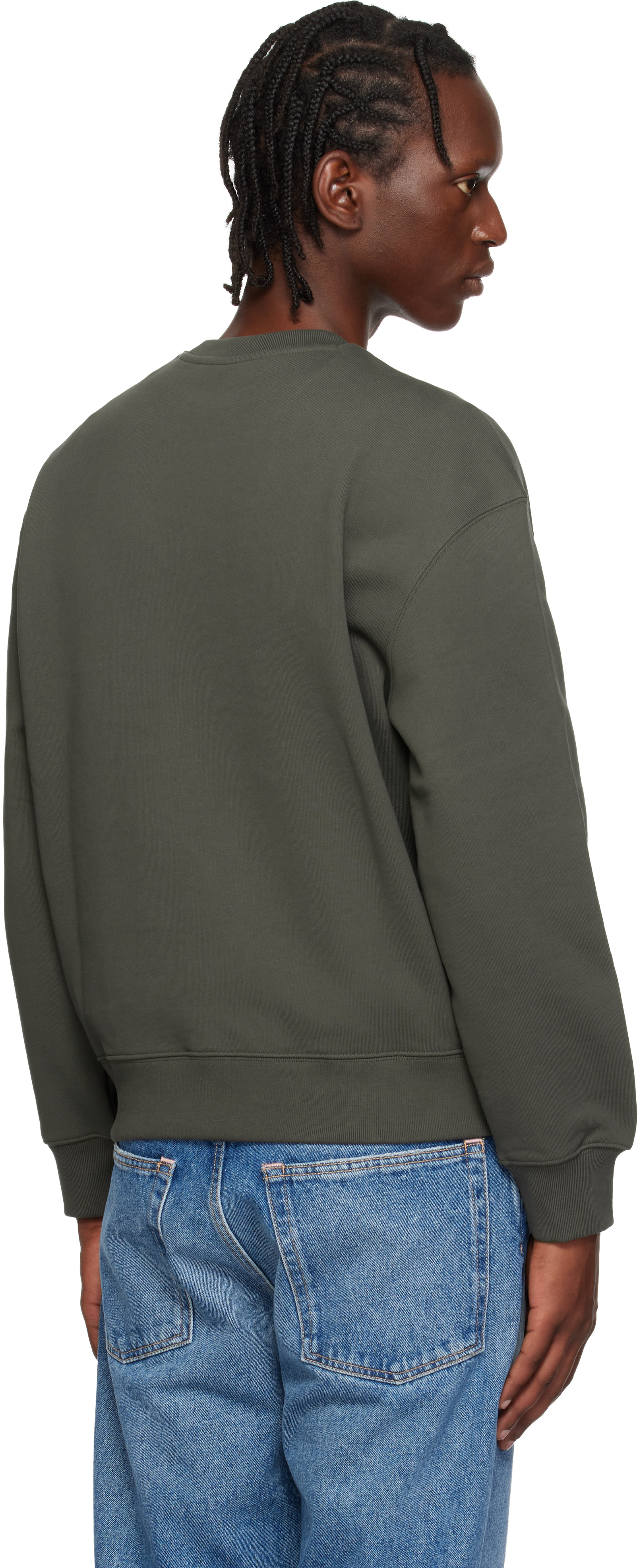 Maison Kitsuné - Pull molletonné décontracté brun à logo Dreaming Fox