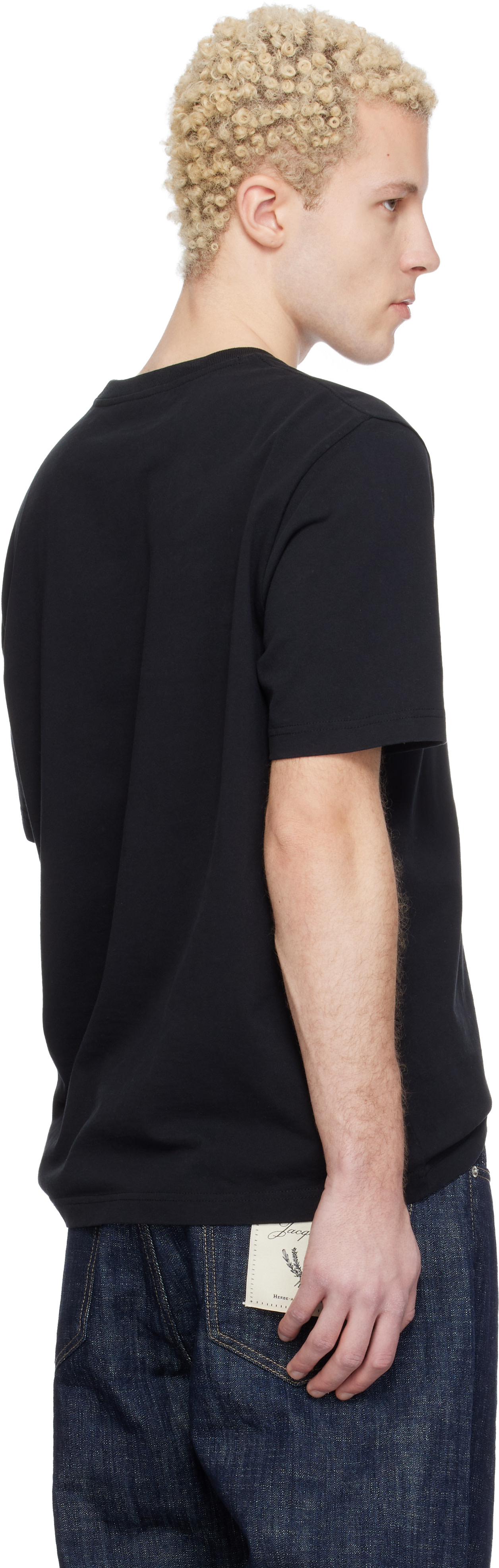 Maison Kitsuné: ブラック フォックスヘッド コンフォート Tシャツ