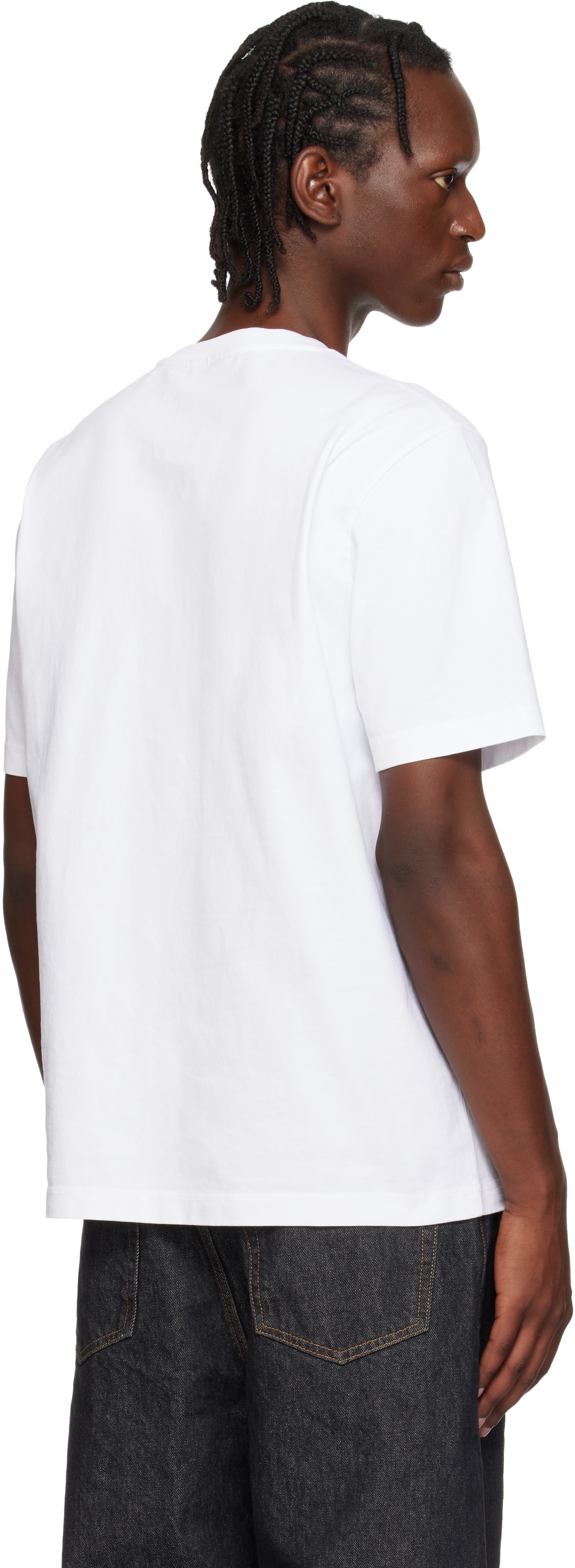 Maison Kitsuné: ホワイト Parisian Objects コンフォート Tシャツ