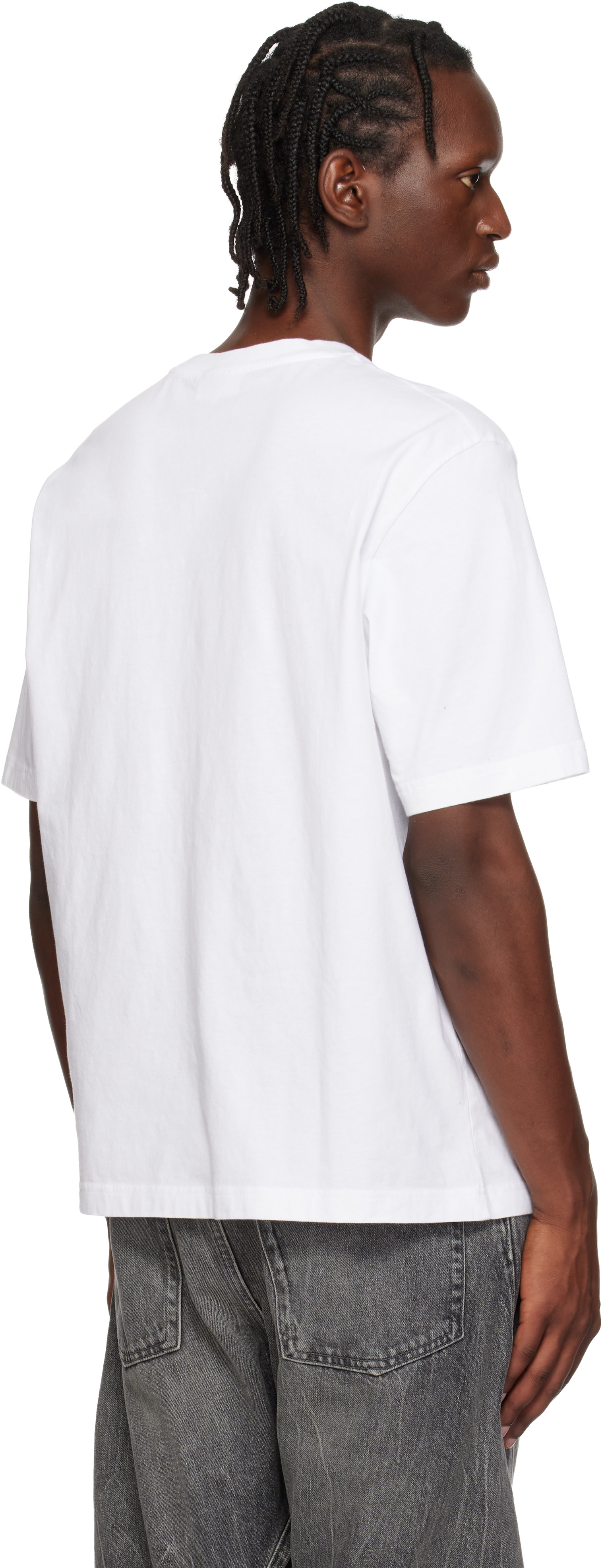 Maison Kitsuné: White Dreaming Fox Comfort T-shirt | SSENSE Denmark