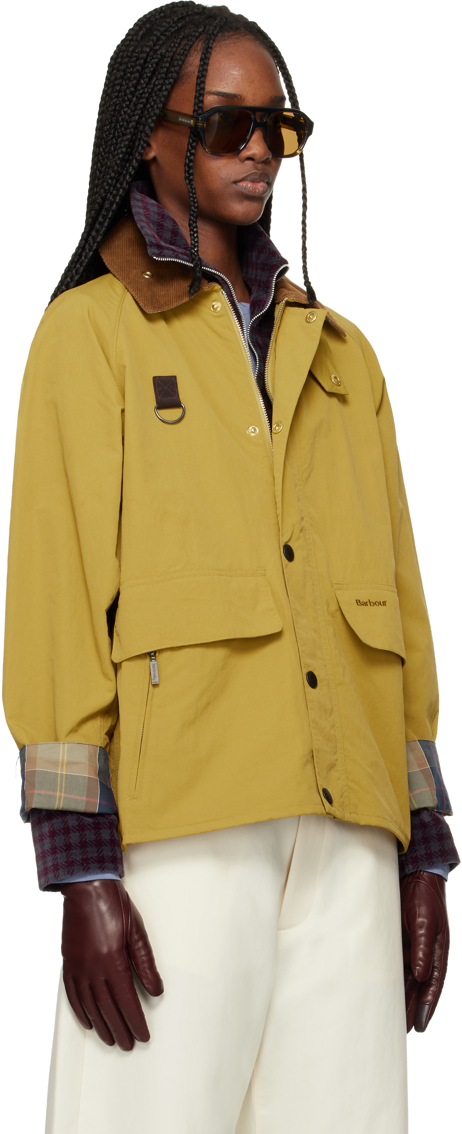 Barbour: Green Icons Spey Casual Jacket | SSENSE Canada