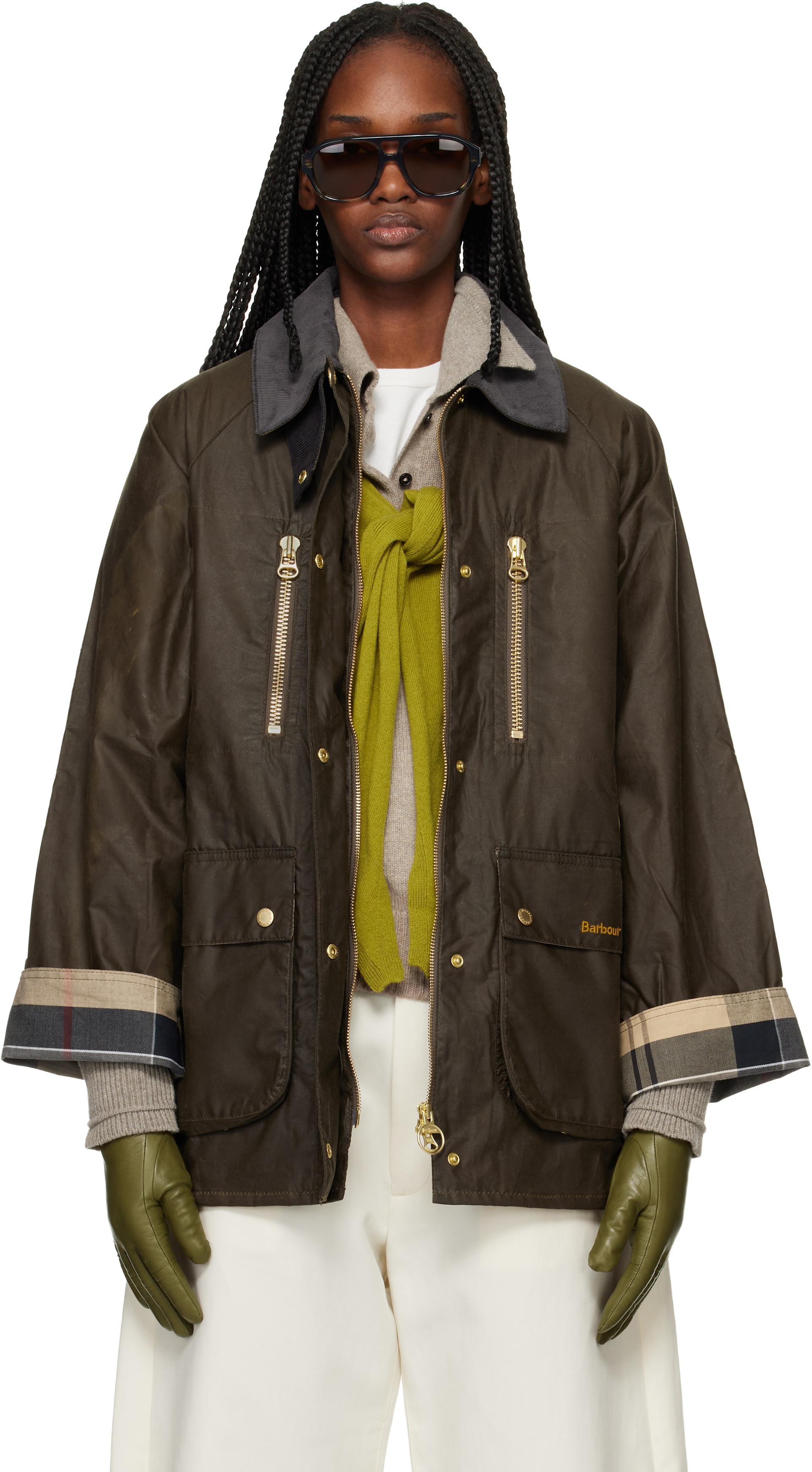 Barbour - Blouson ciré Argill kaki