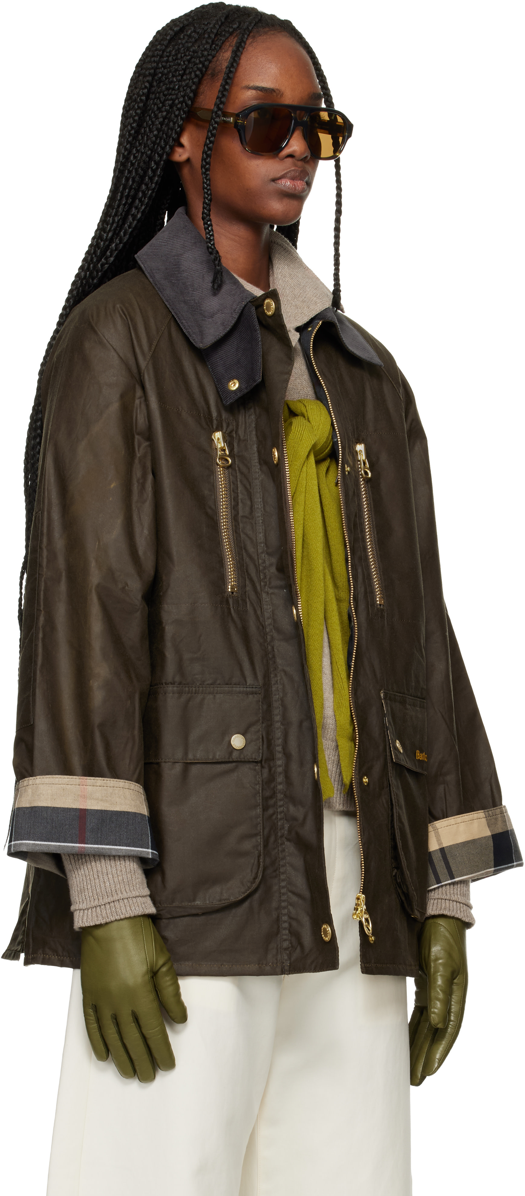 Barbour - Blouson ciré Argill kaki