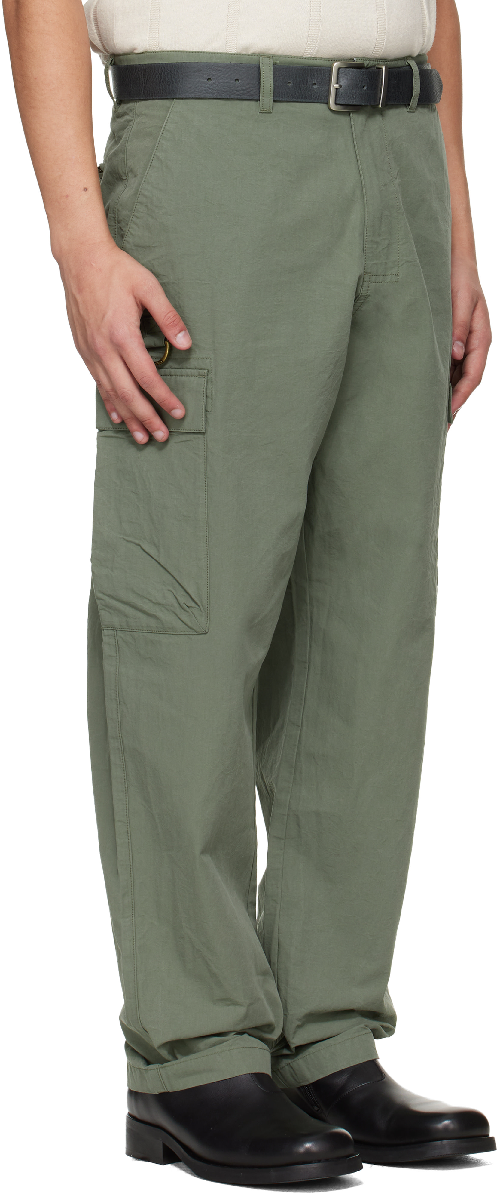 Barbour - カーキ Spey Poplin Relaxed カーゴパンツ