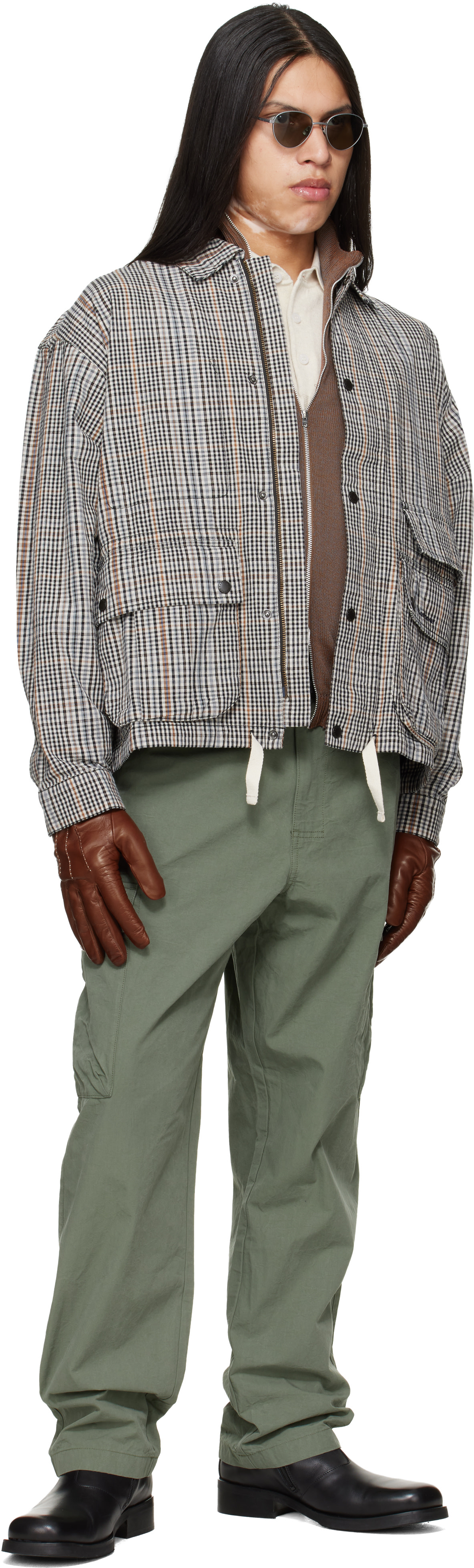 Barbour - カーキ Spey Poplin Relaxed カーゴパンツ