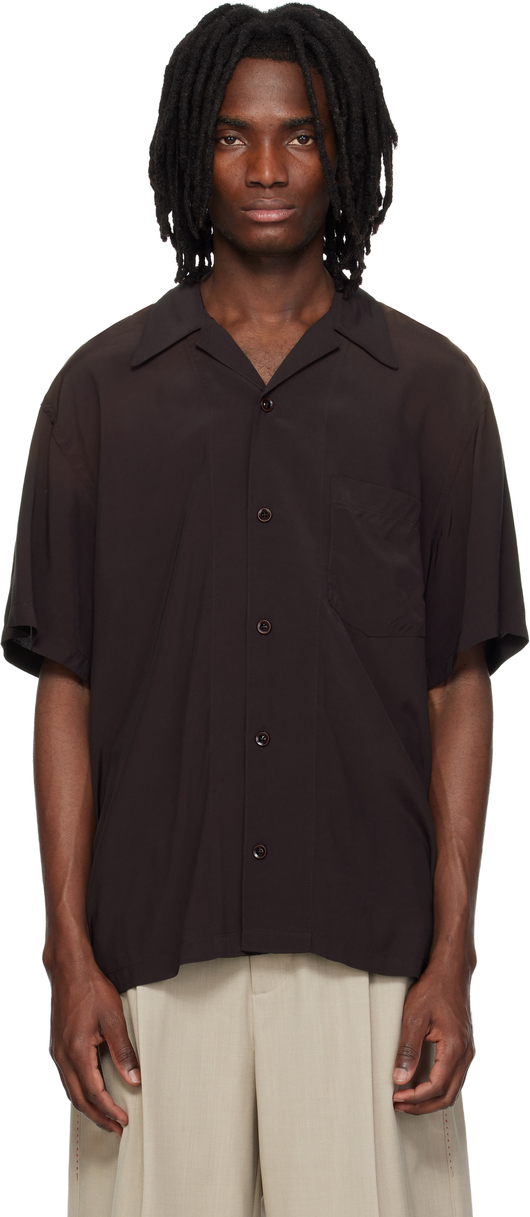 MMIC - Chemise Sundown bourgogne