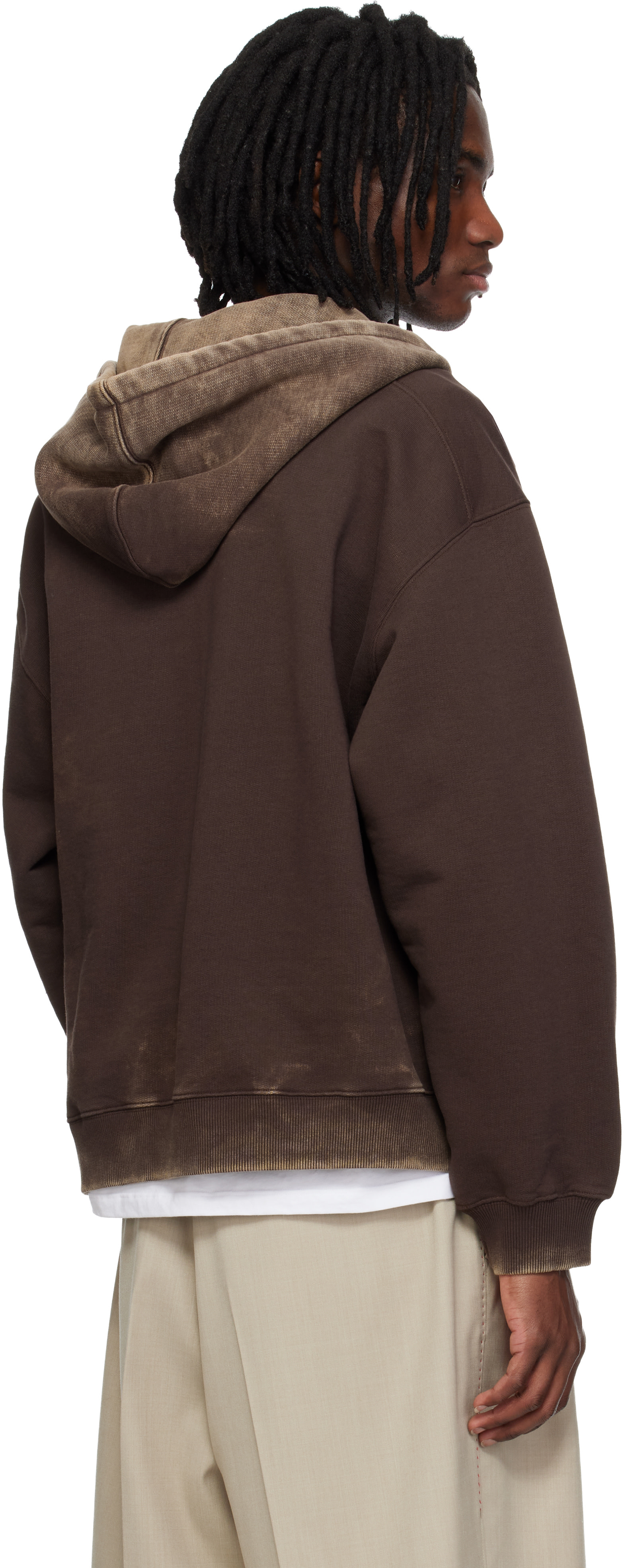 MMIC - Brown Dusk Zip Up Hoodie