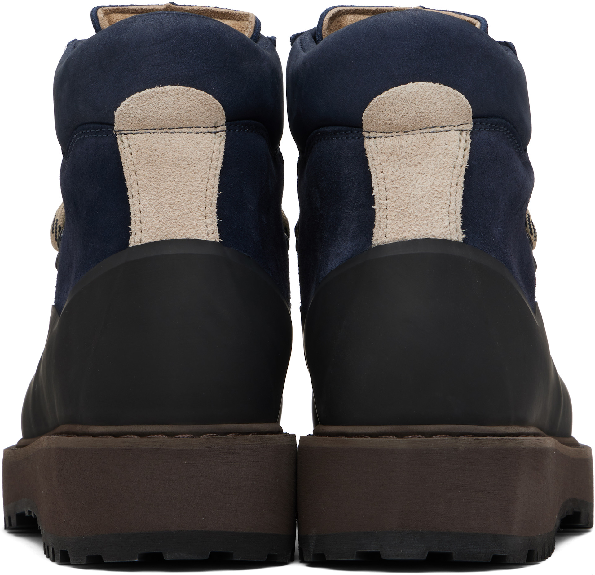 Diemme: Navy Roccia Vet Gomma Boots | SSENSE