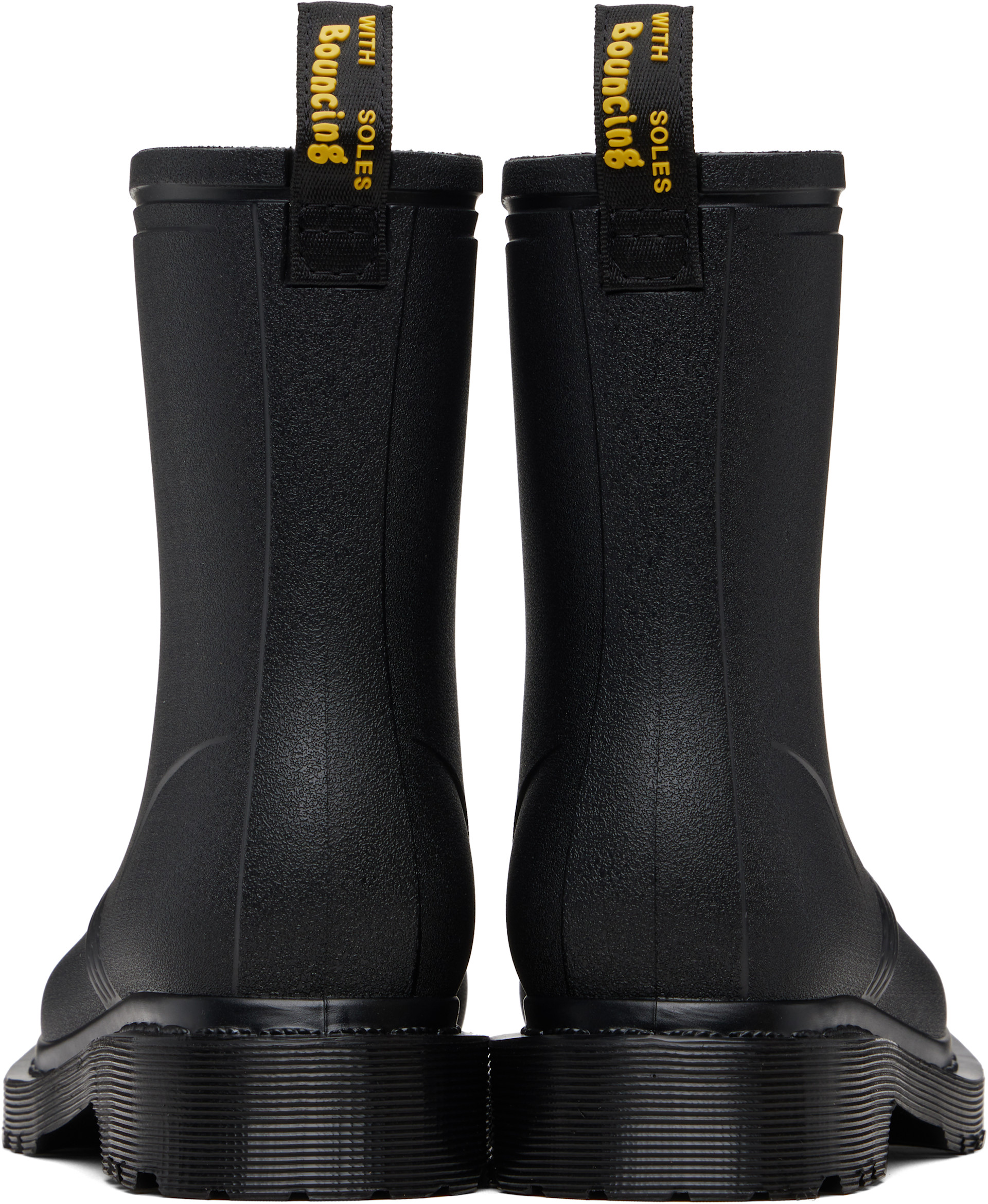 NEW Dr Martens 1460 Rain‎ Boots Waterproof Black PVC Chelsea Unisex Minimal Dr. Martens 1460 Rain Boots | 41250001 | SVD main image 2