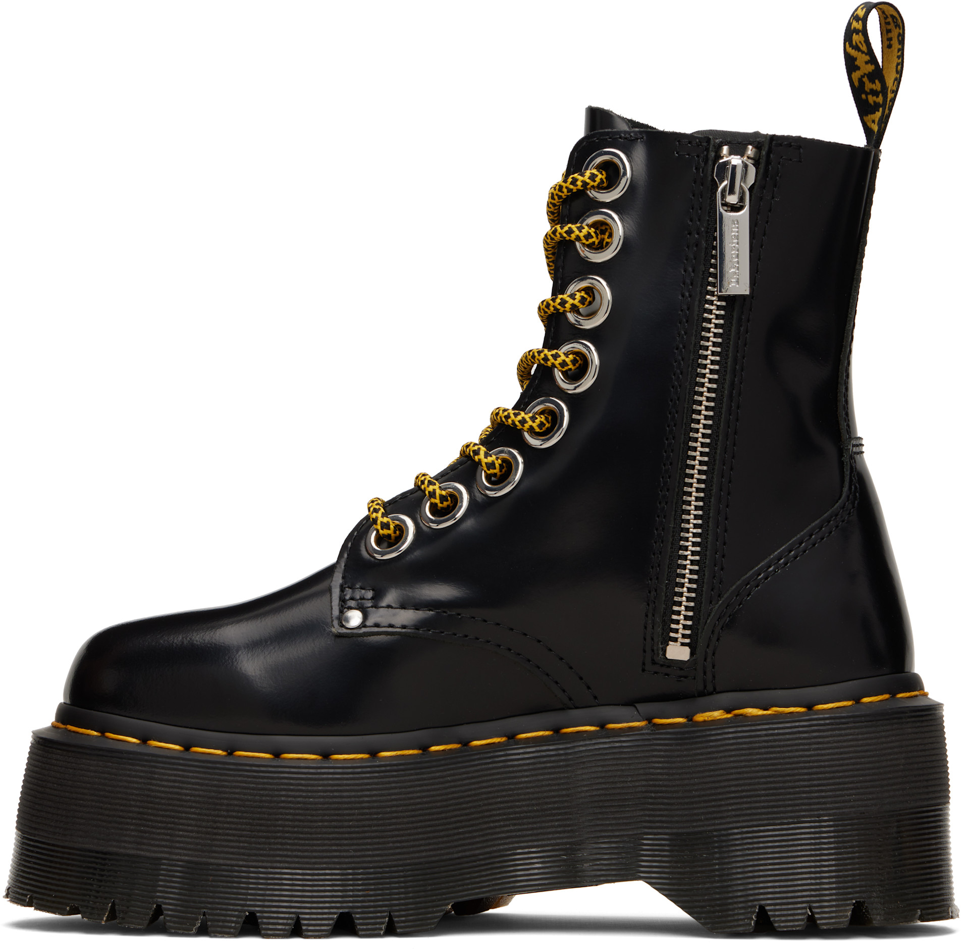Dr. Martens - 블랙 제이든 맥스 플랫폼 부츠