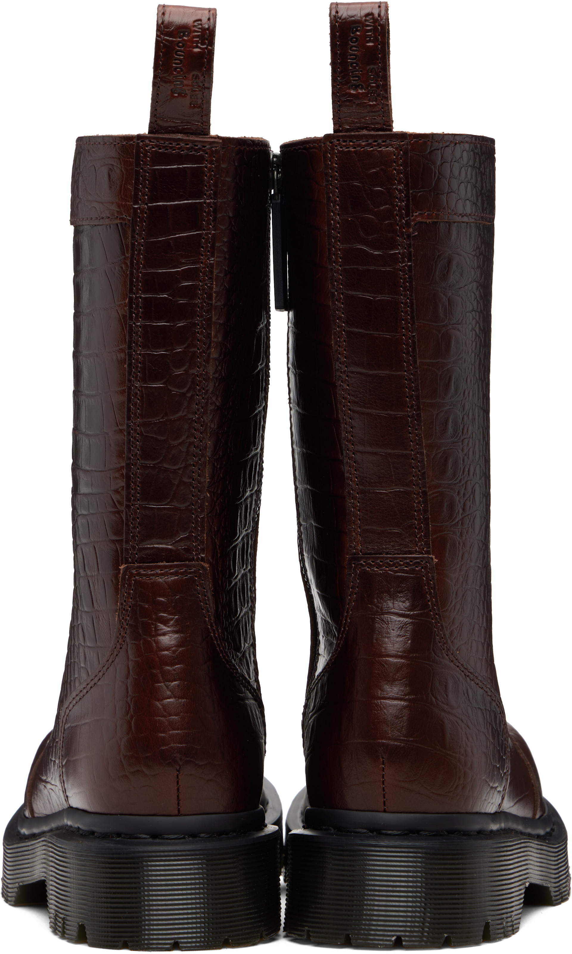 Dr. Martens - Bottes Rejena bourgogne