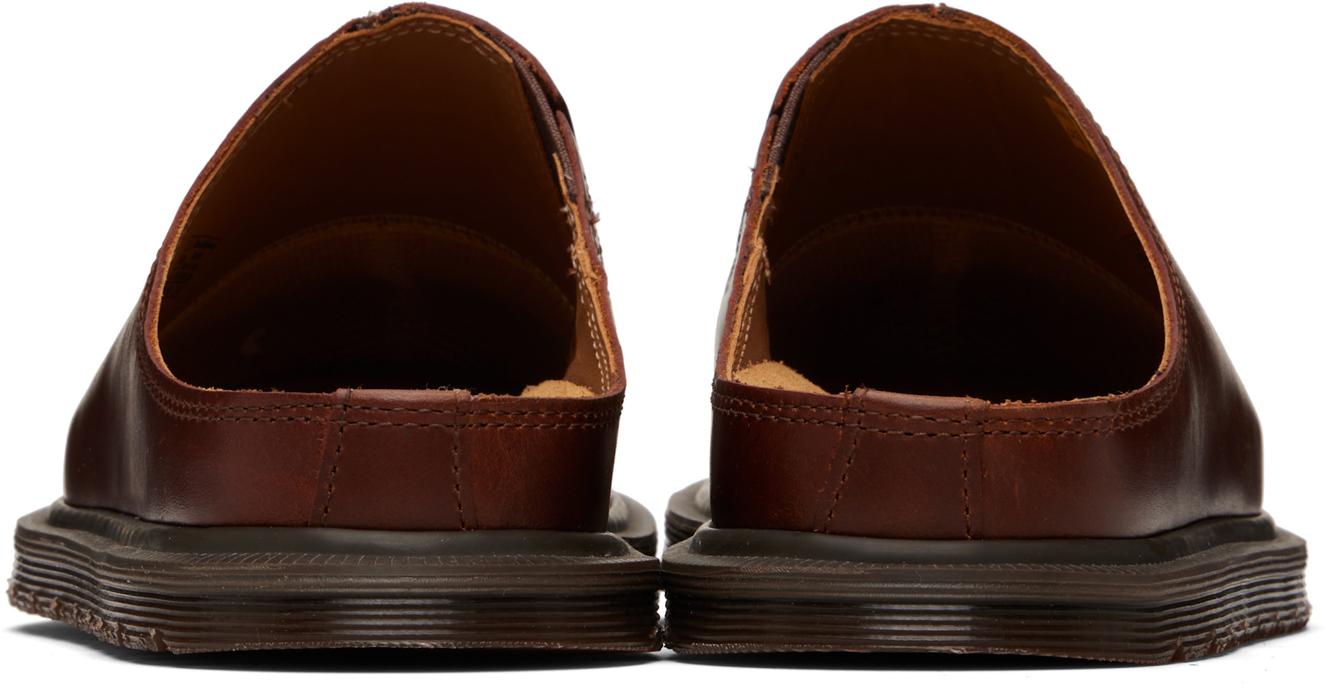 Dr. Martens Brown Leather Slip-On Loafers Dr. Martens Tevin Leather Slip On Loafers Mens Size 12 US  main image 3