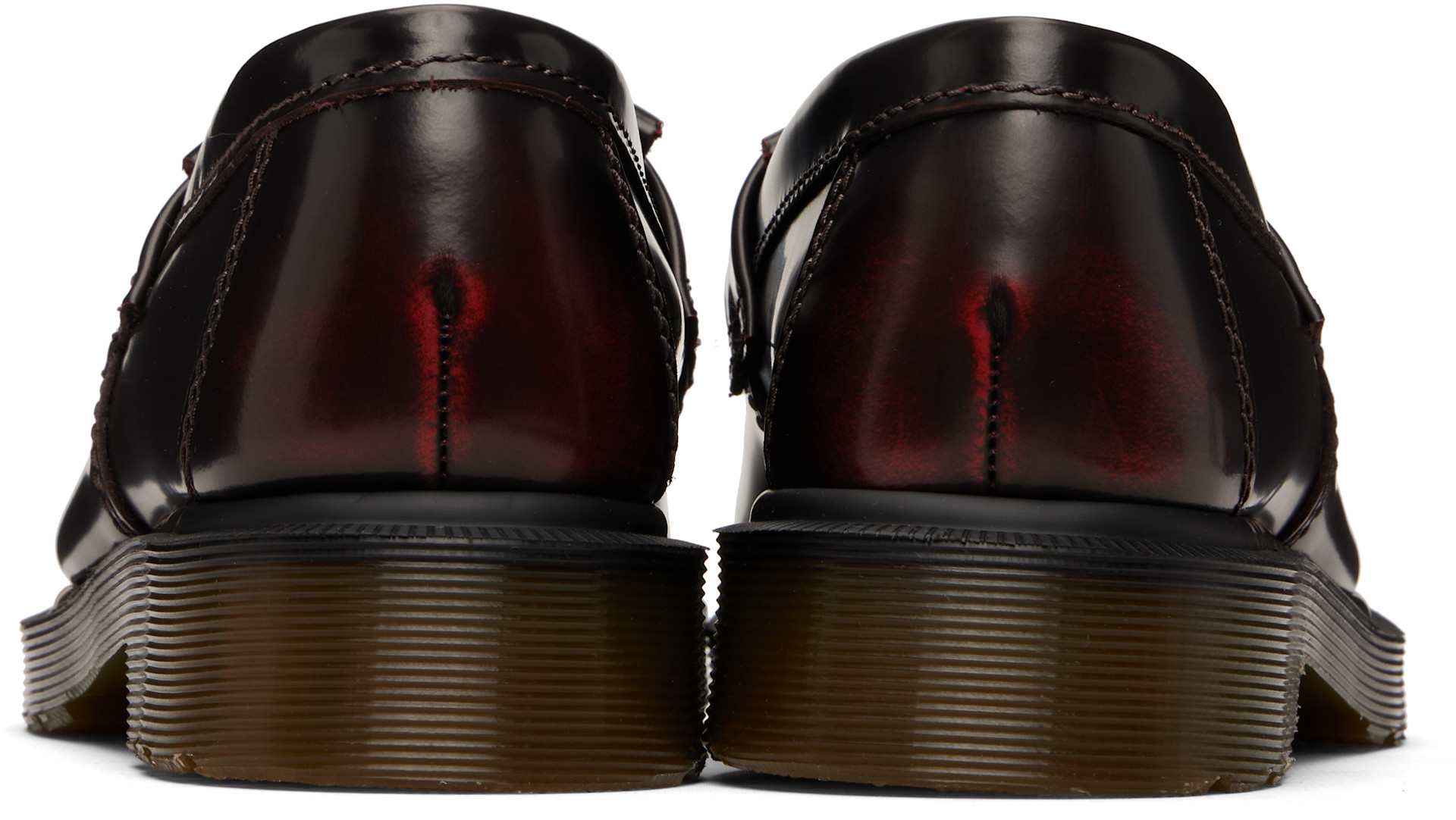 Dr. Martens タッセルローファー バーガンディ Dr. Martens: バーガンディ Adrian Arcadia レザー タッセルローファー