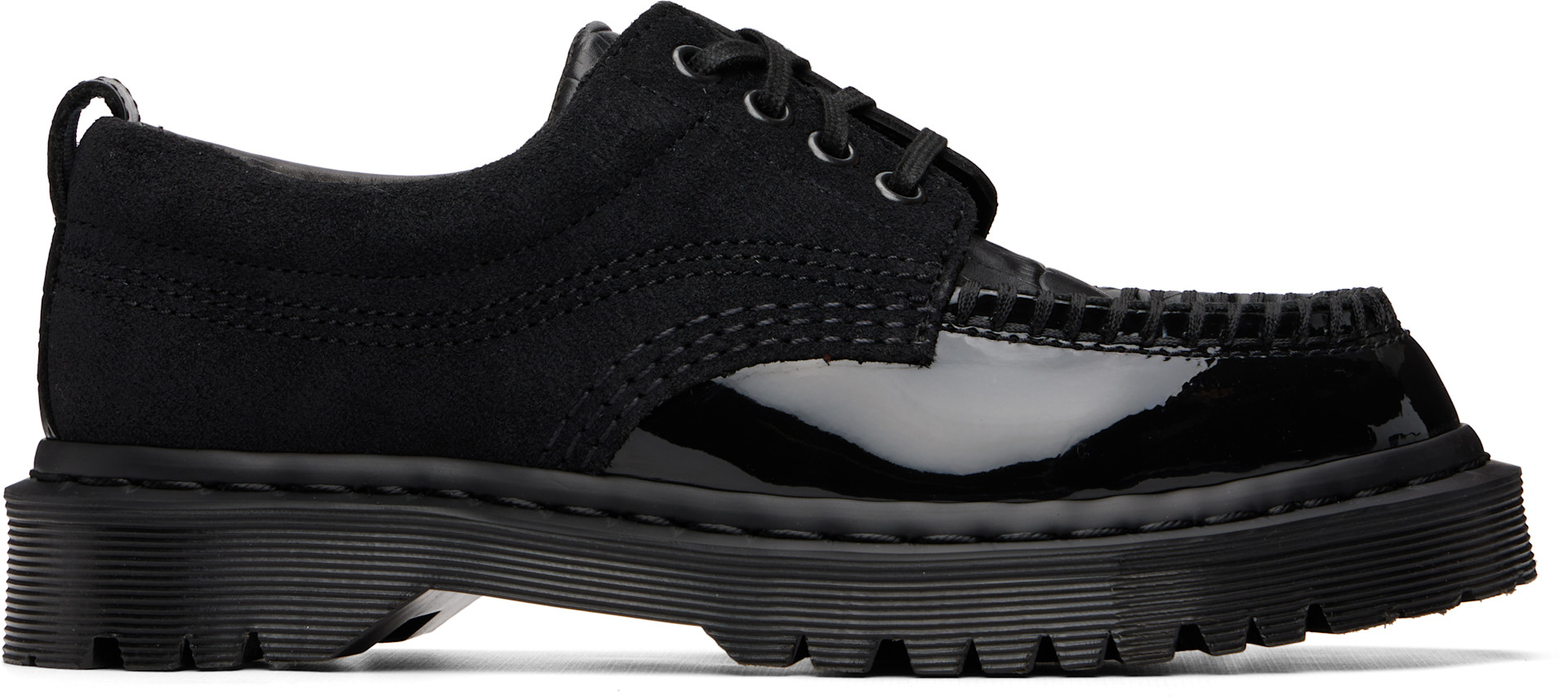 Dr. Martens - Derbys Lowell noirs édition BEAMS