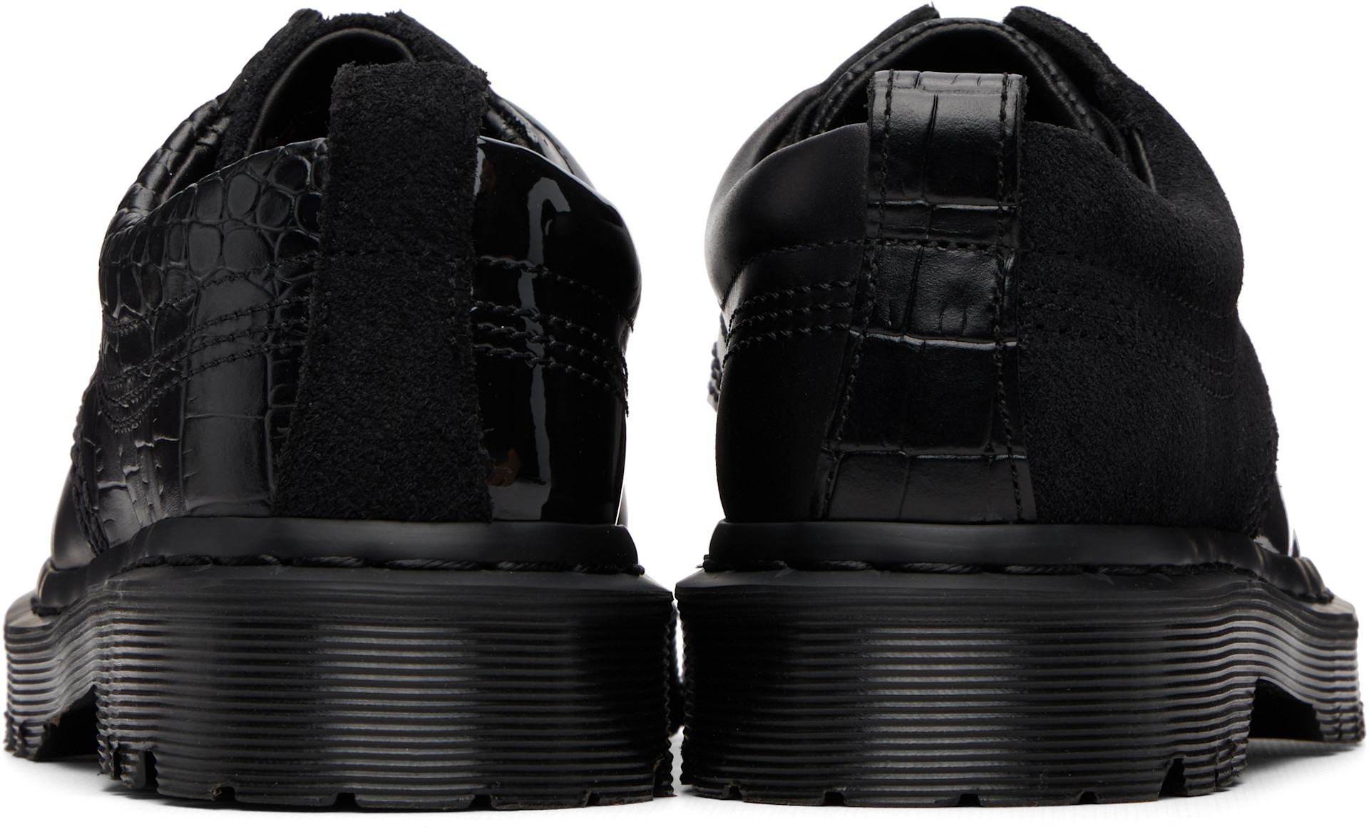 Dr. Martens - Derbys Lowell noirs édition BEAMS