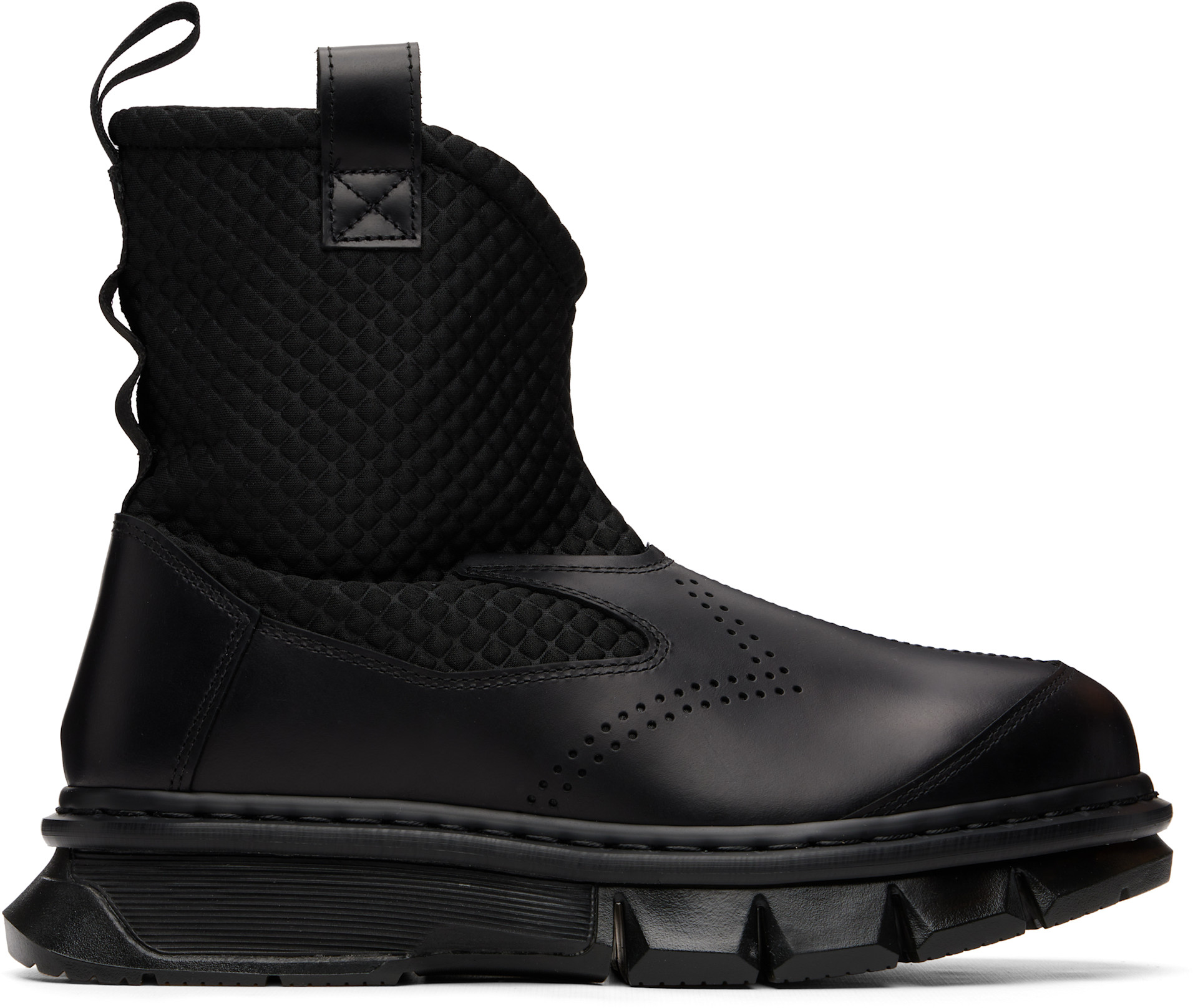 Dr. Martens - Bottes Qubist Rigger noires