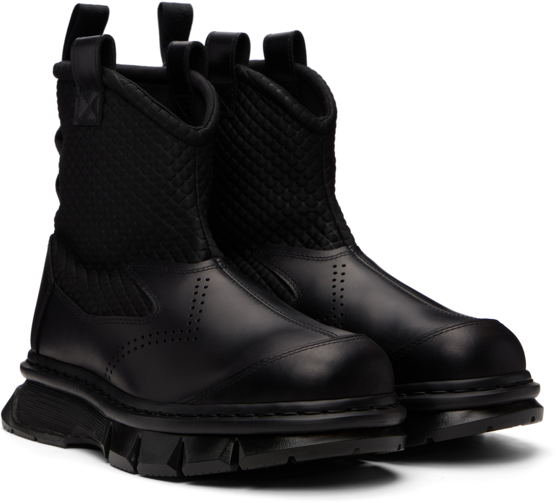 Dr. Martens - Bottes Qubist Rigger noires