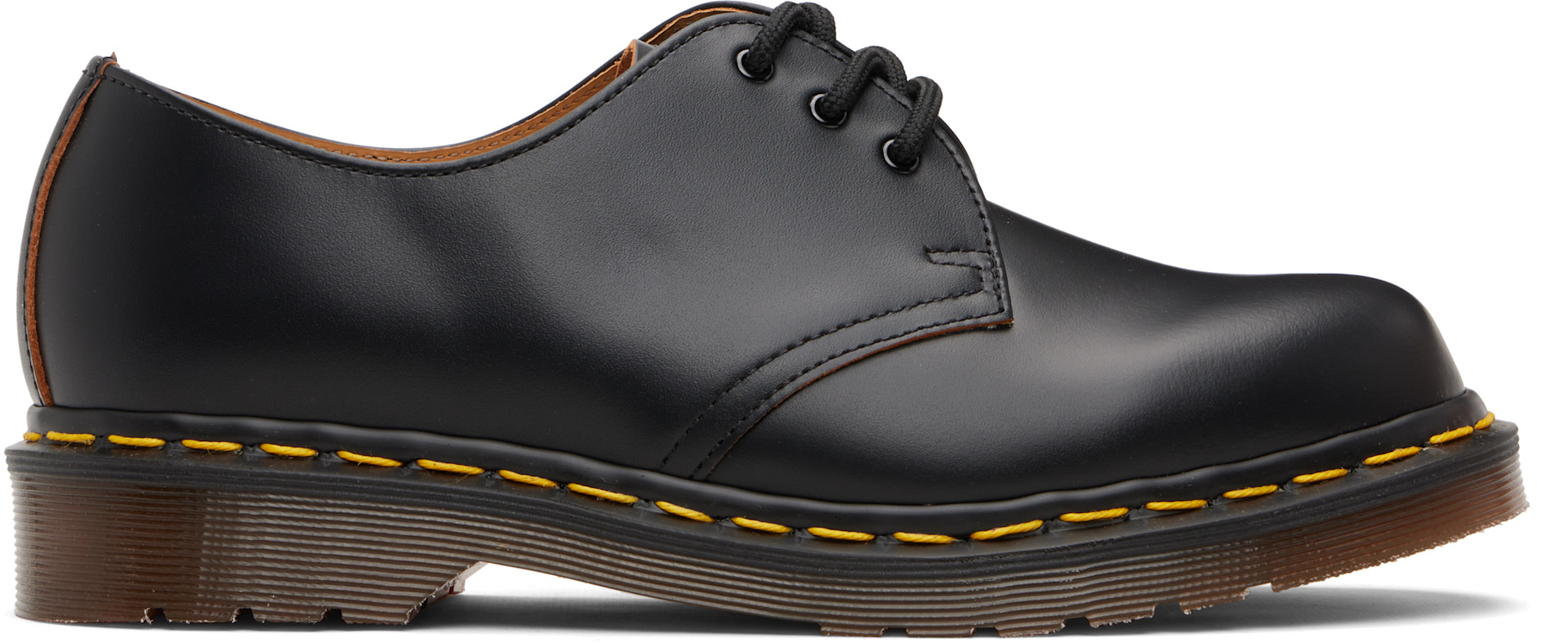 Dr. Martens VINTAGE 1461 UK9 ブラック Dr. Martens: Black 1461 Vintage 'Made In England' Oxford Derbys
