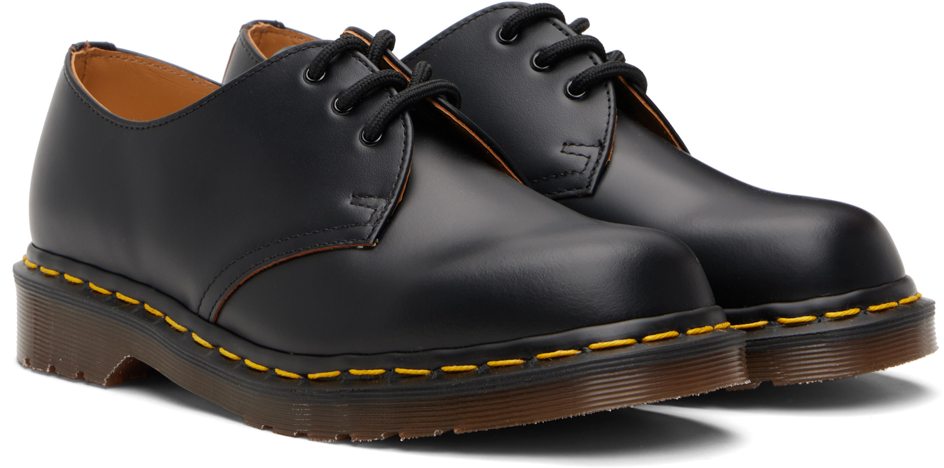 Dr. Martens VINTAGE 1461 UK9 ブラック Dr. Martens: Black 1461 Vintage 'Made In England' Oxford Derbys