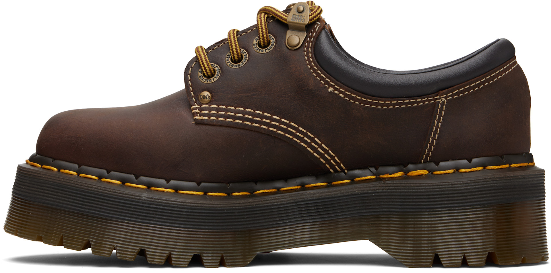 Dr. Martens: ブラウン 8053 Arc クレイジーホース レザー 