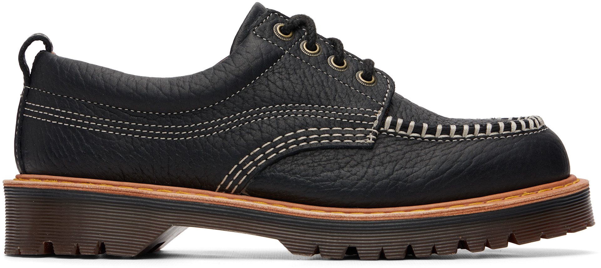 Dr. Martens - 블랙 로웰 더비 슈즈