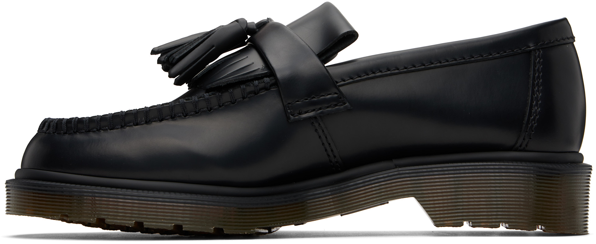 Dr. Martens - ブラック Adrian Smooth ローファー