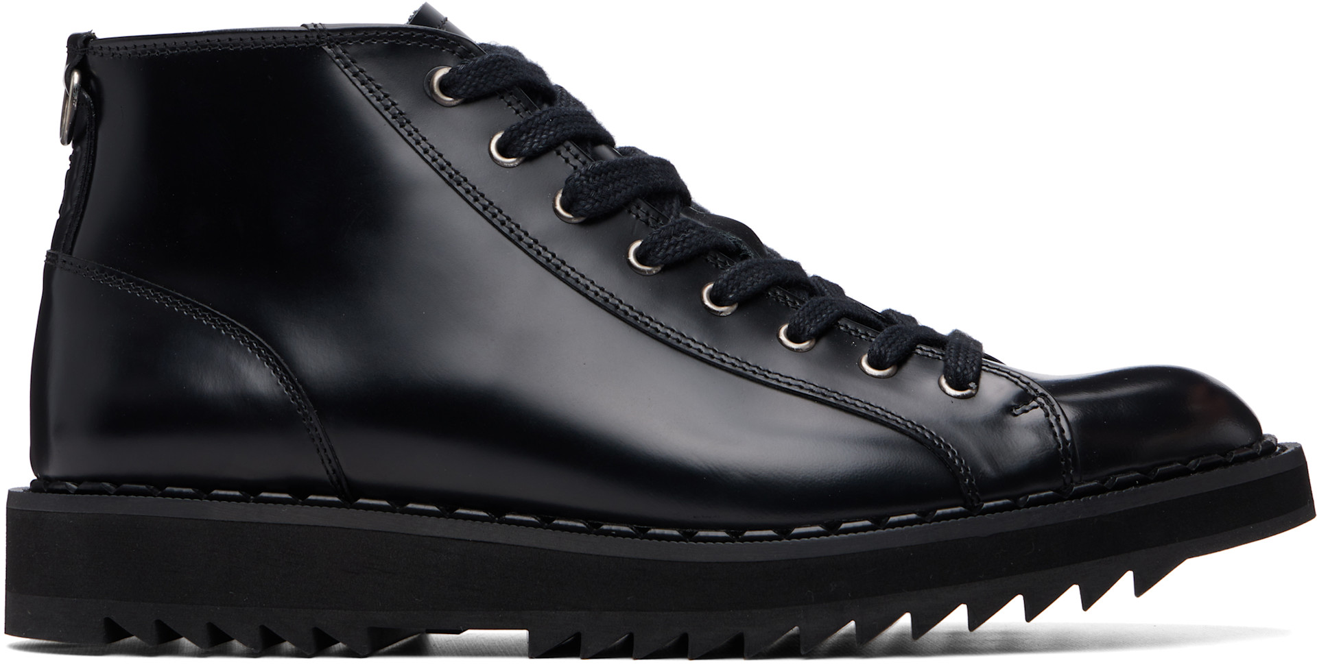 George Cox - Black Ripple Monkey Boots