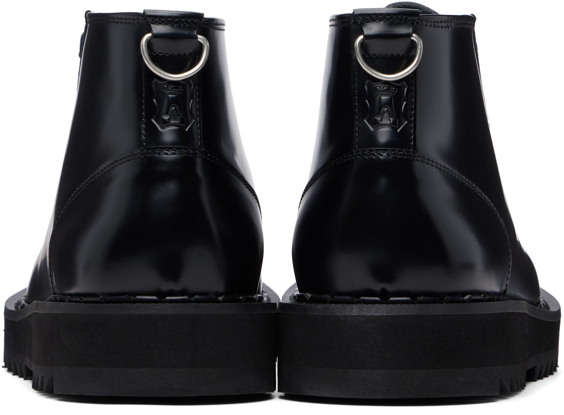 George Cox - Black Ripple Monkey Boots