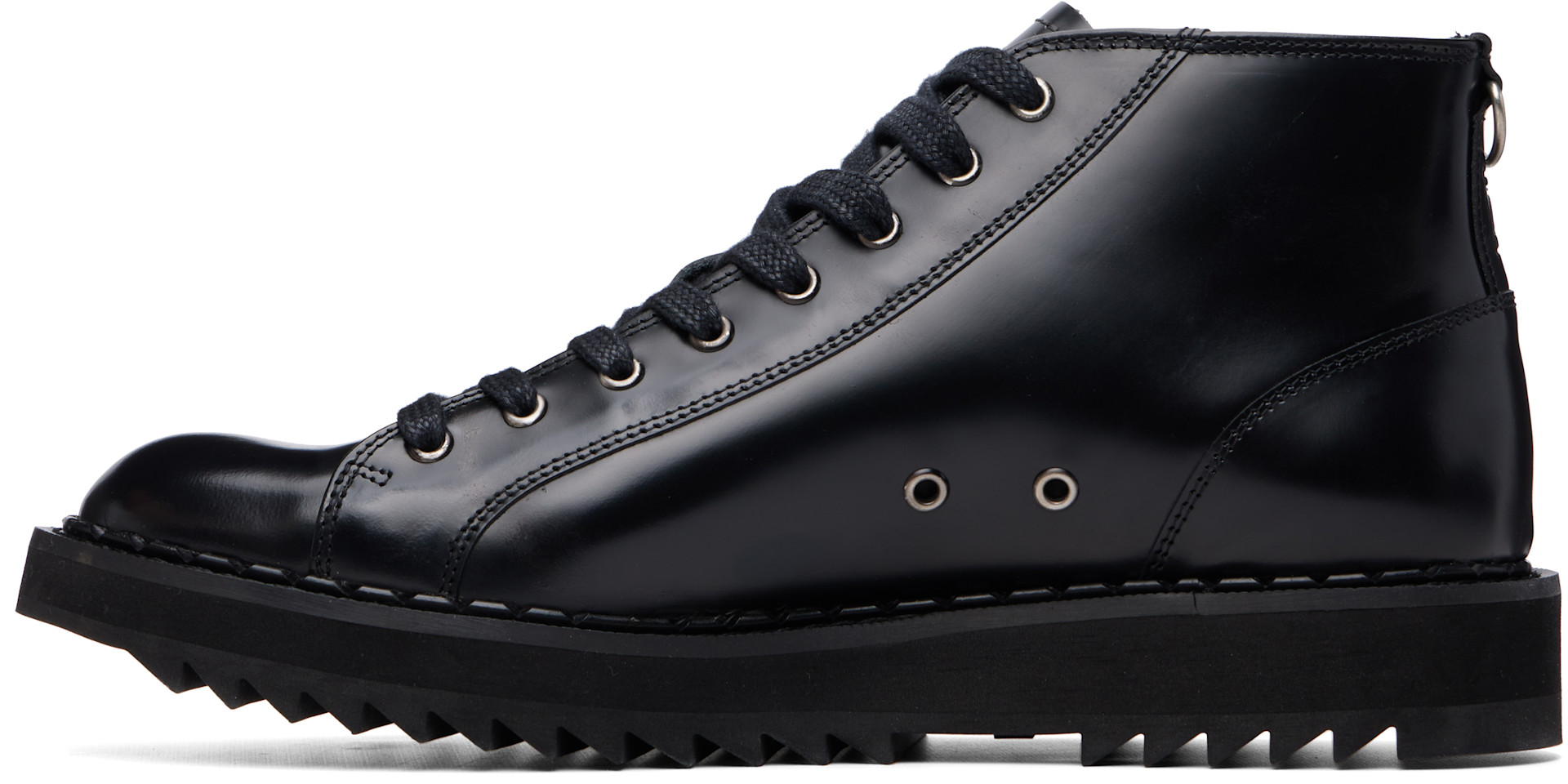 George Cox - Black Ripple Monkey Boots
