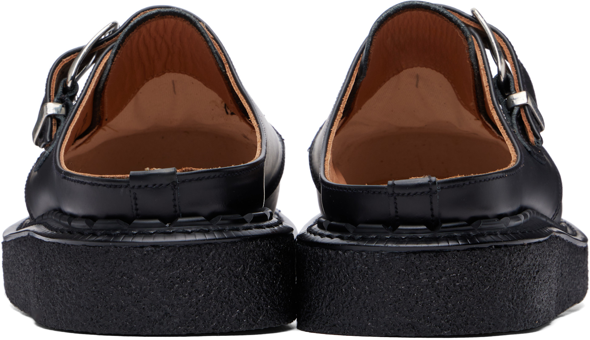 George Cox - Black Alaska Mule Loafers