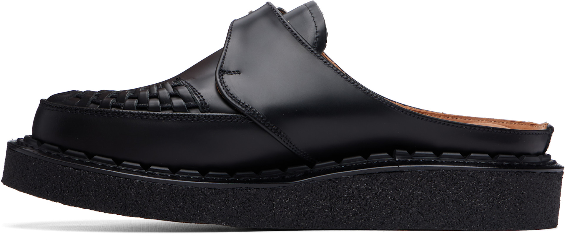 George Cox - Black Alaska Mule Loafers