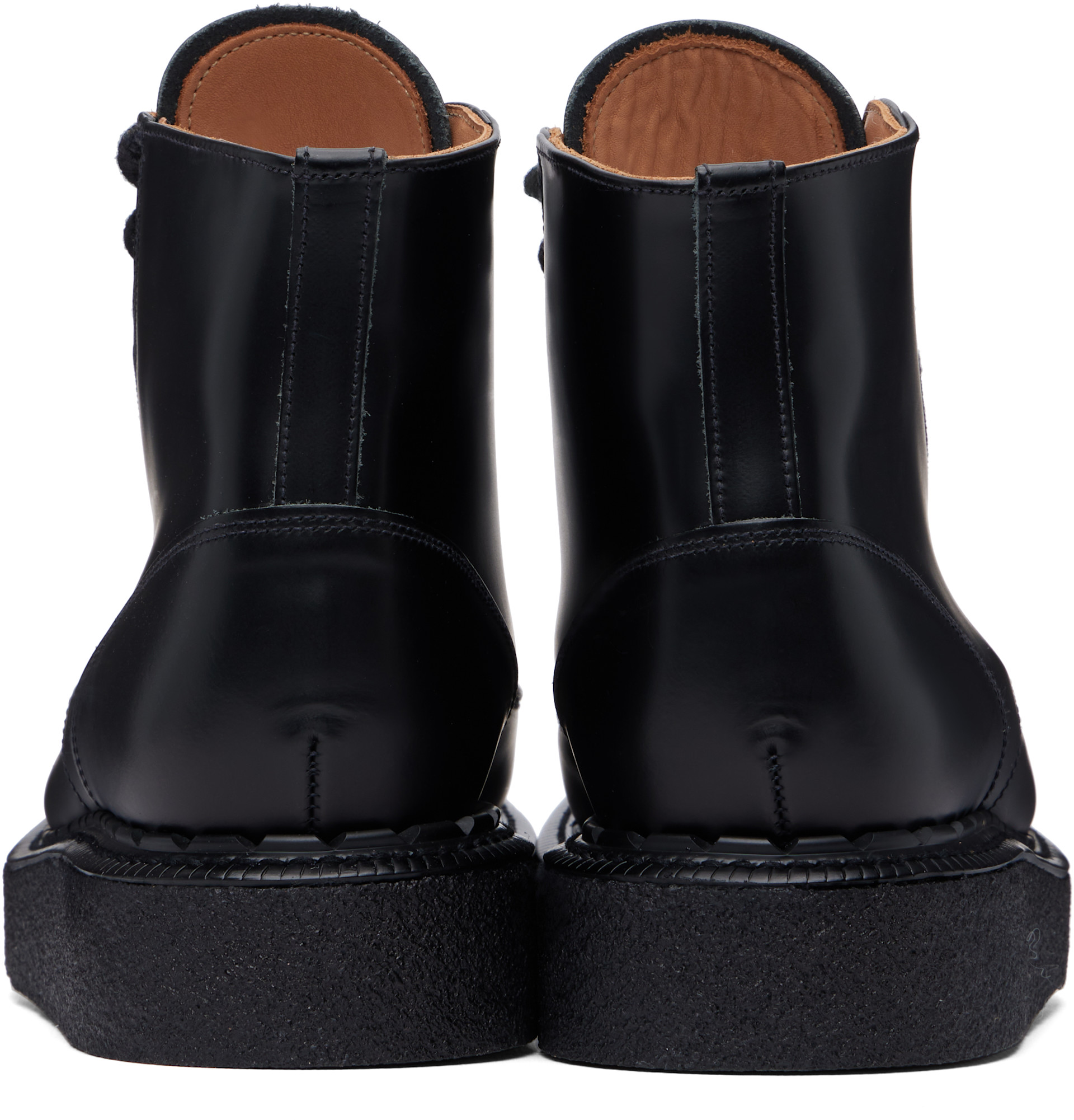 George Cox - Bottes Skipton noires à œillets