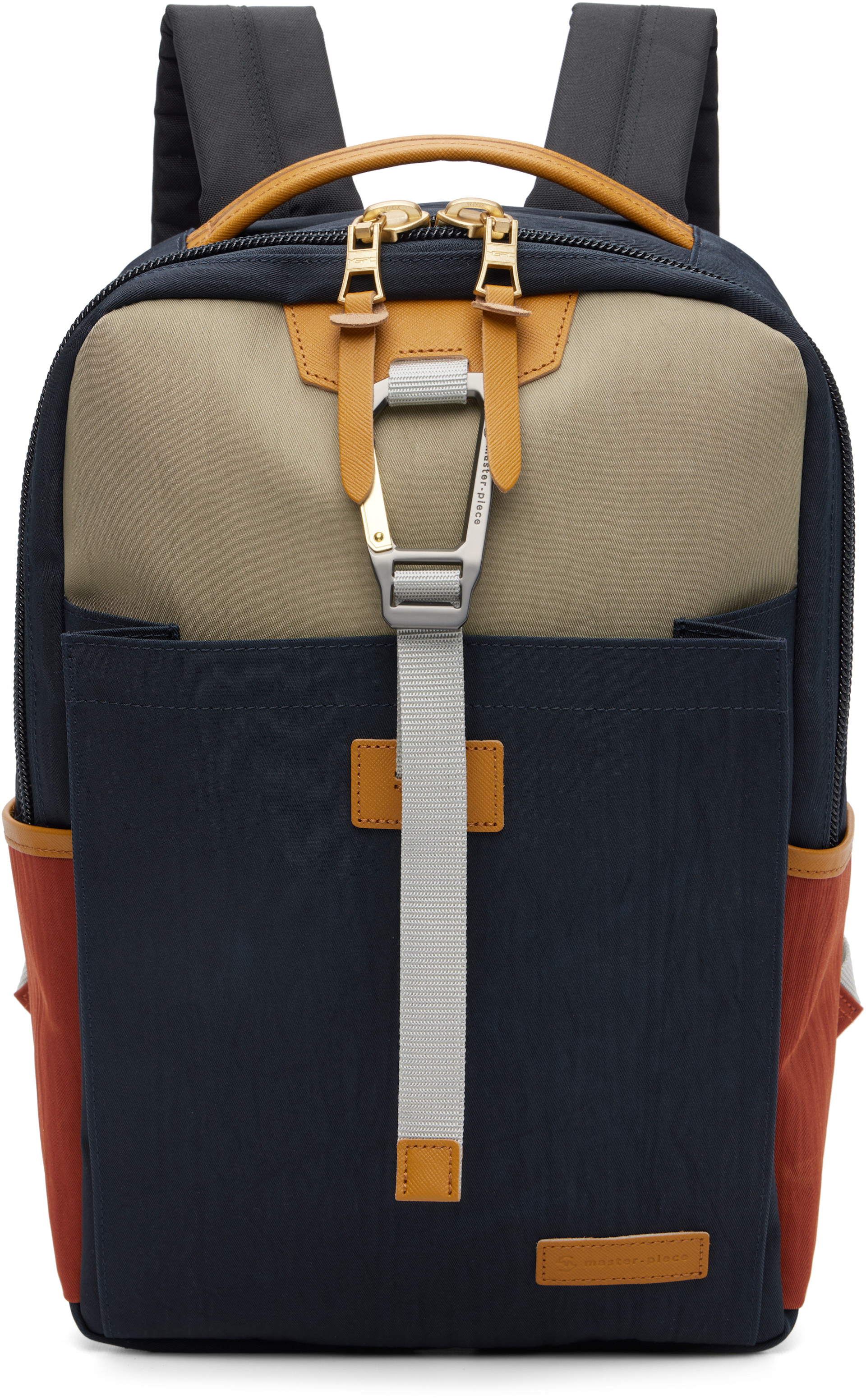 master-piece - Navy & Orange No.02340 v2 Link Backpack