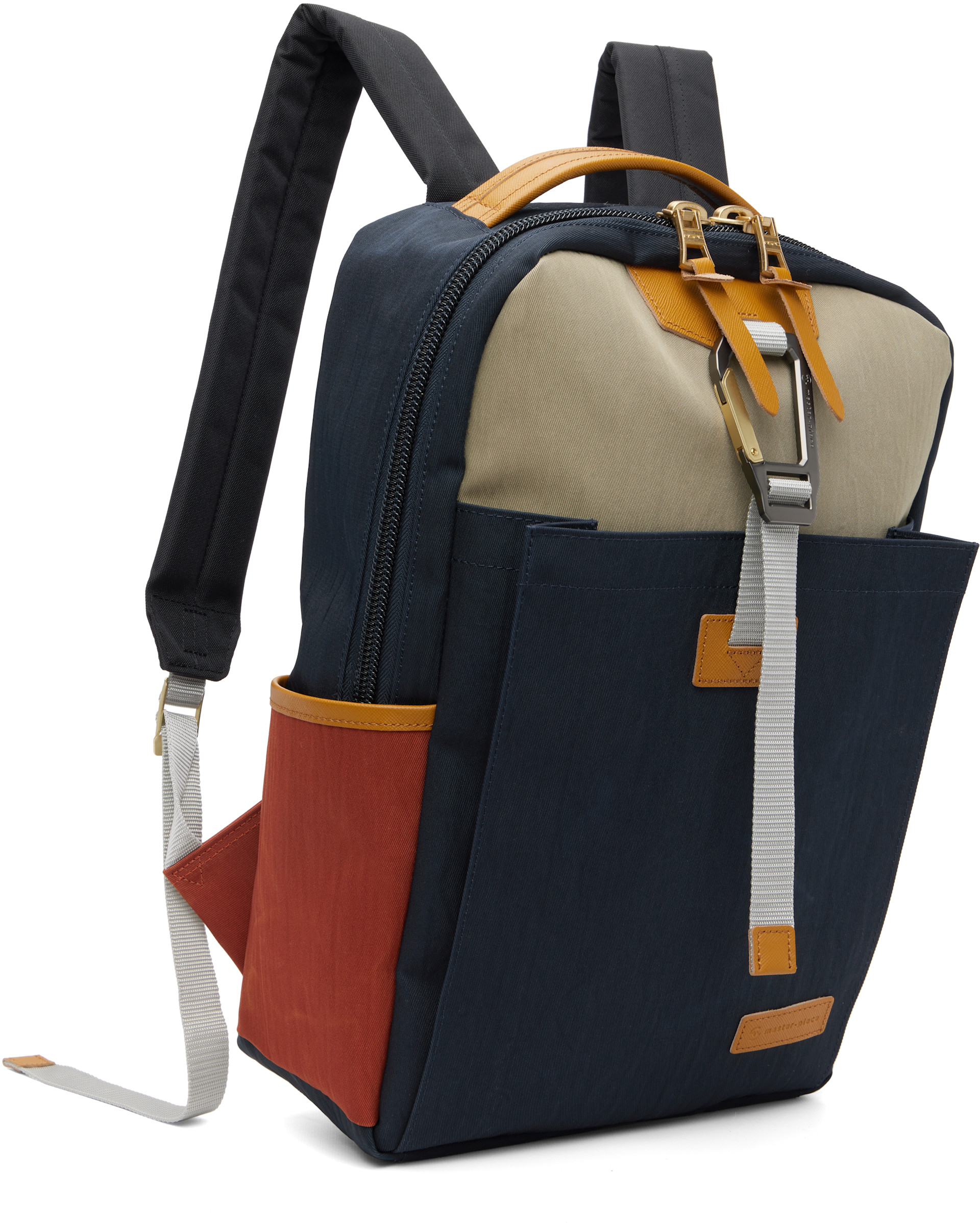 master-piece - Navy & Orange No.02340 v2 Link Backpack