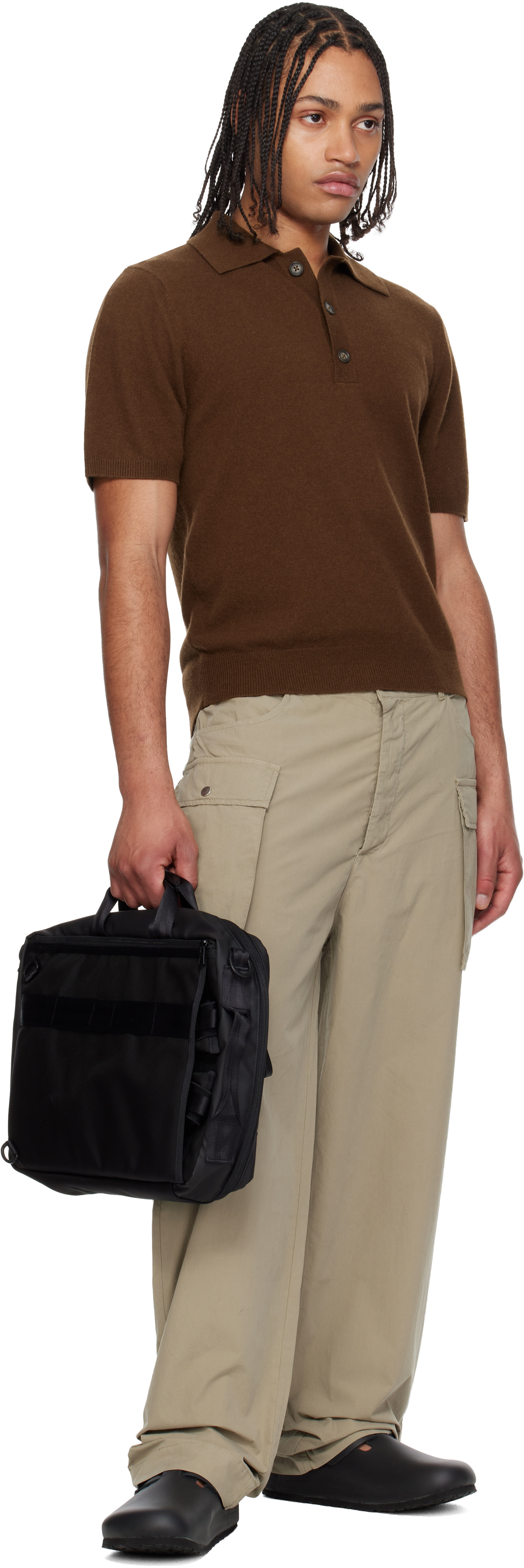 master-piece - Black Slick 3WAY Briefcase