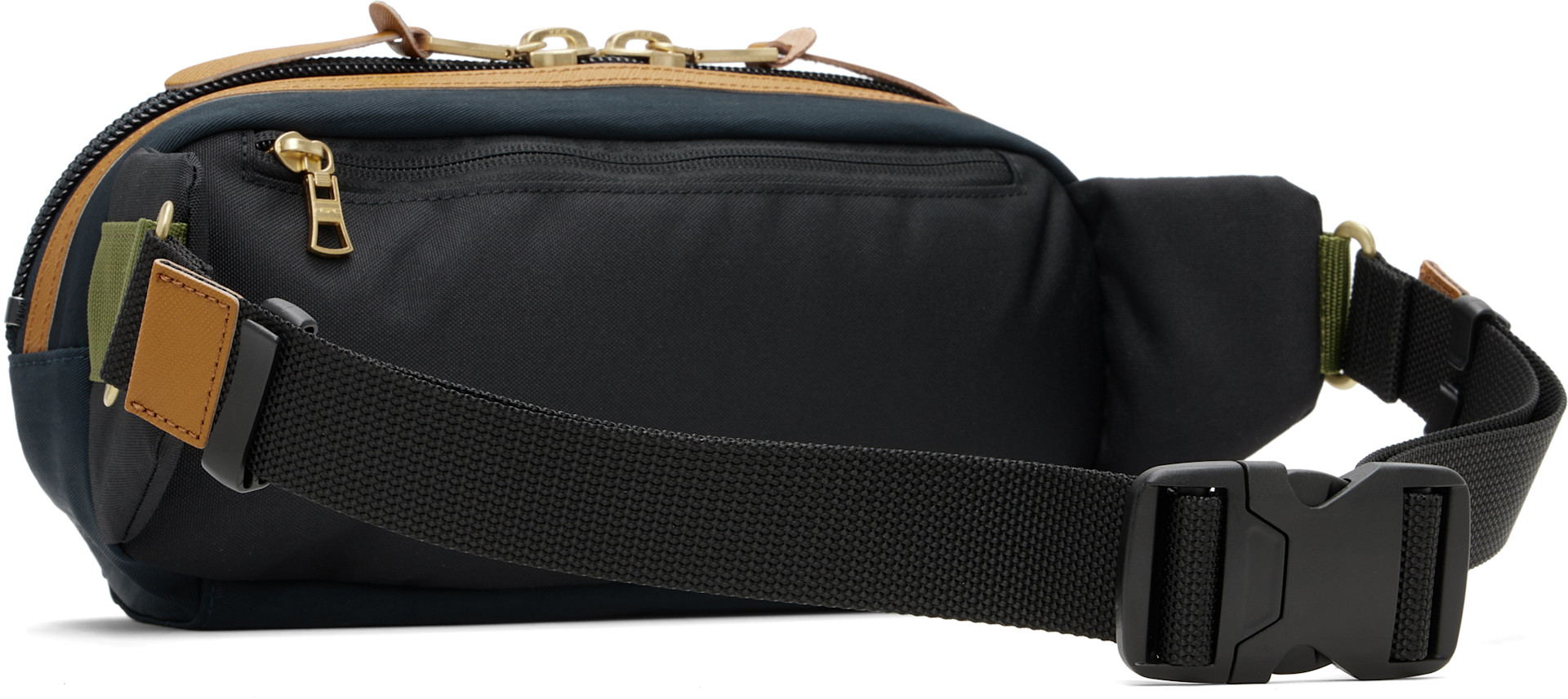 master-piece - Navy Link Waist Belt Bag