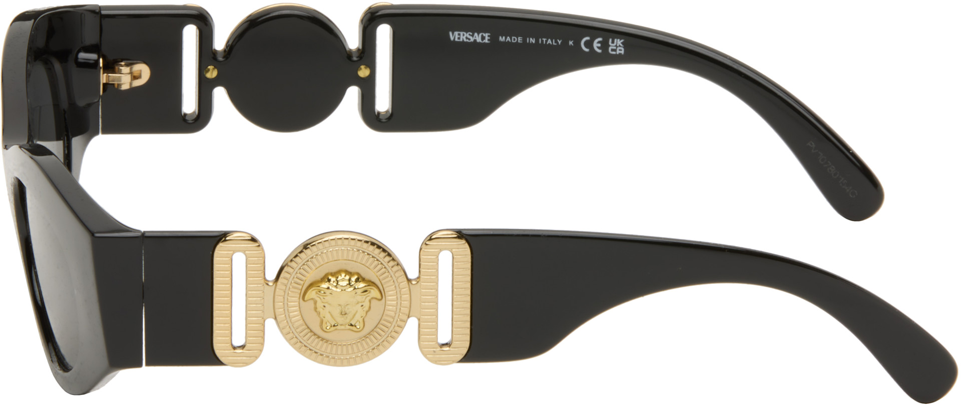 Versace - Black Medusa Biggie Butterfly Sunglasses
