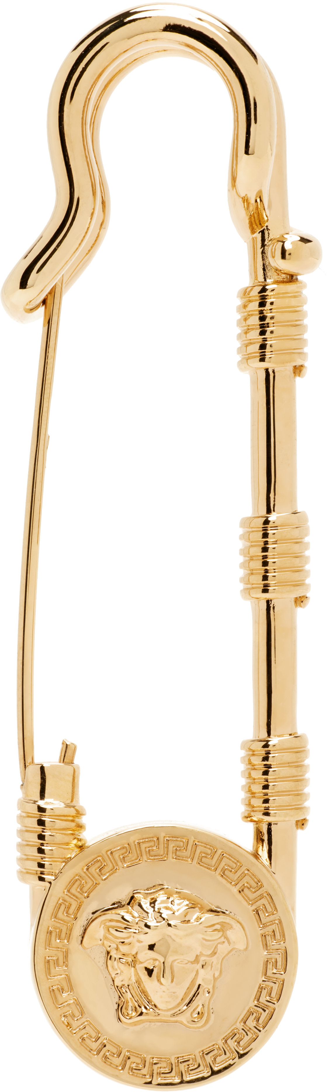 Versace - Broche en forme d'épingle de sureté