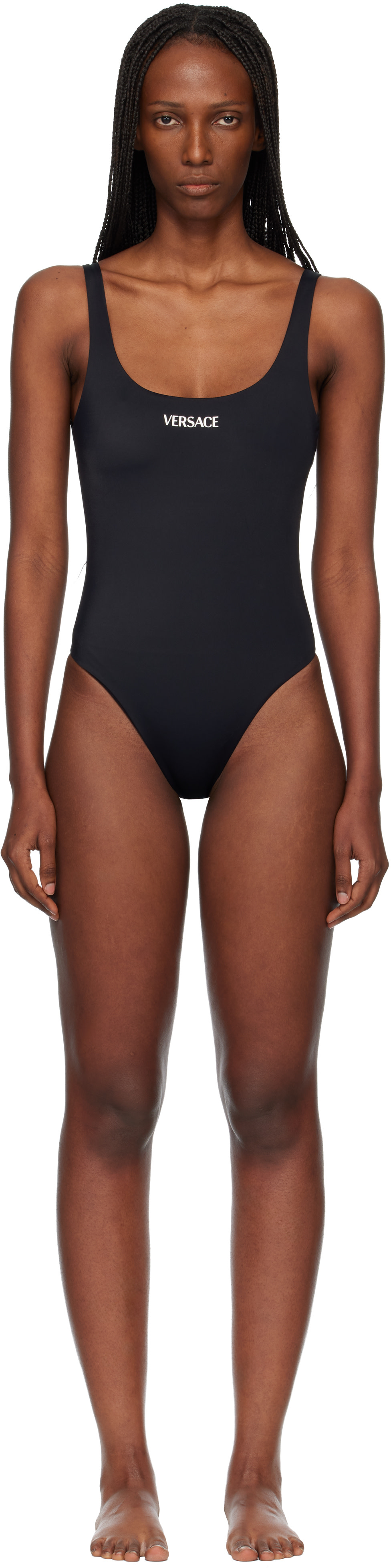 Versace - Maillot de bain une pièce noir