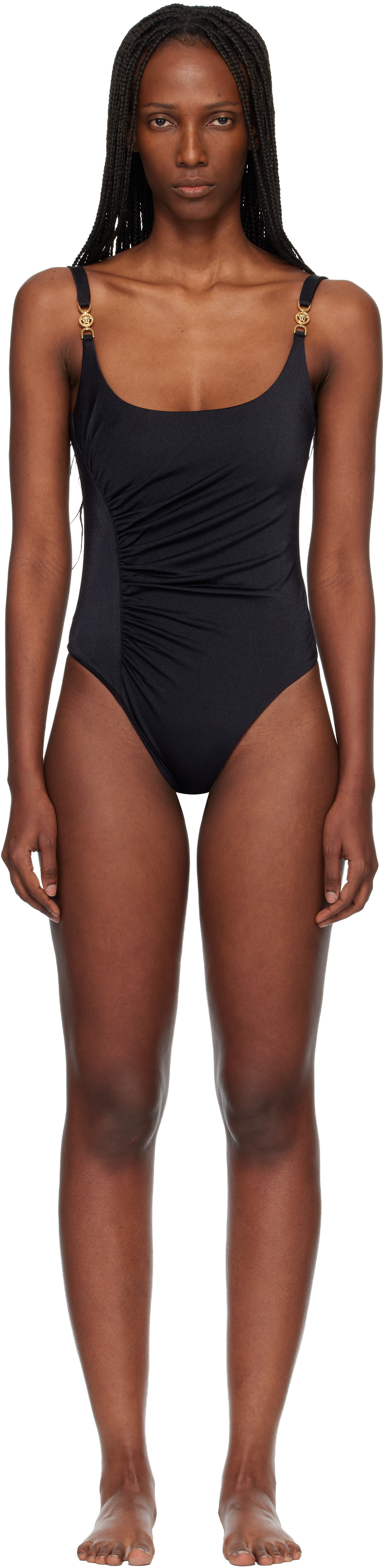 Versace - Maillot de bain une pièce noir