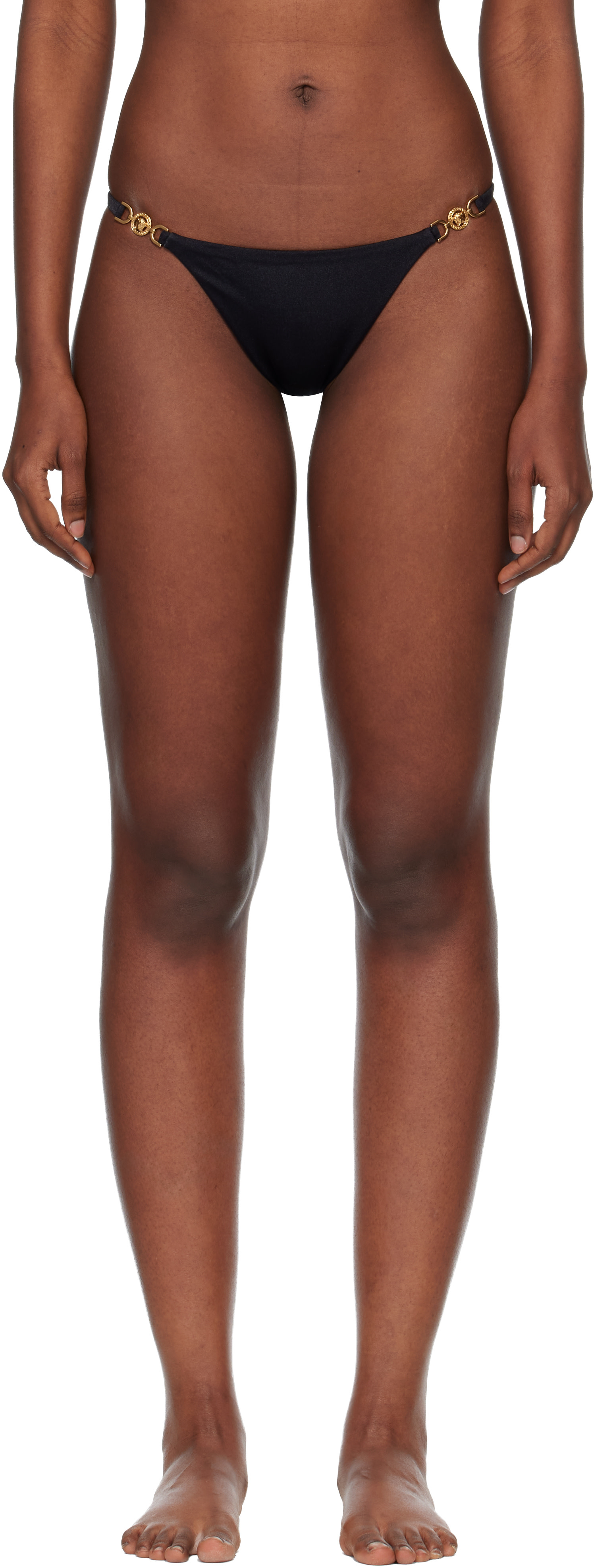 Versace - Culotte de bikini noir