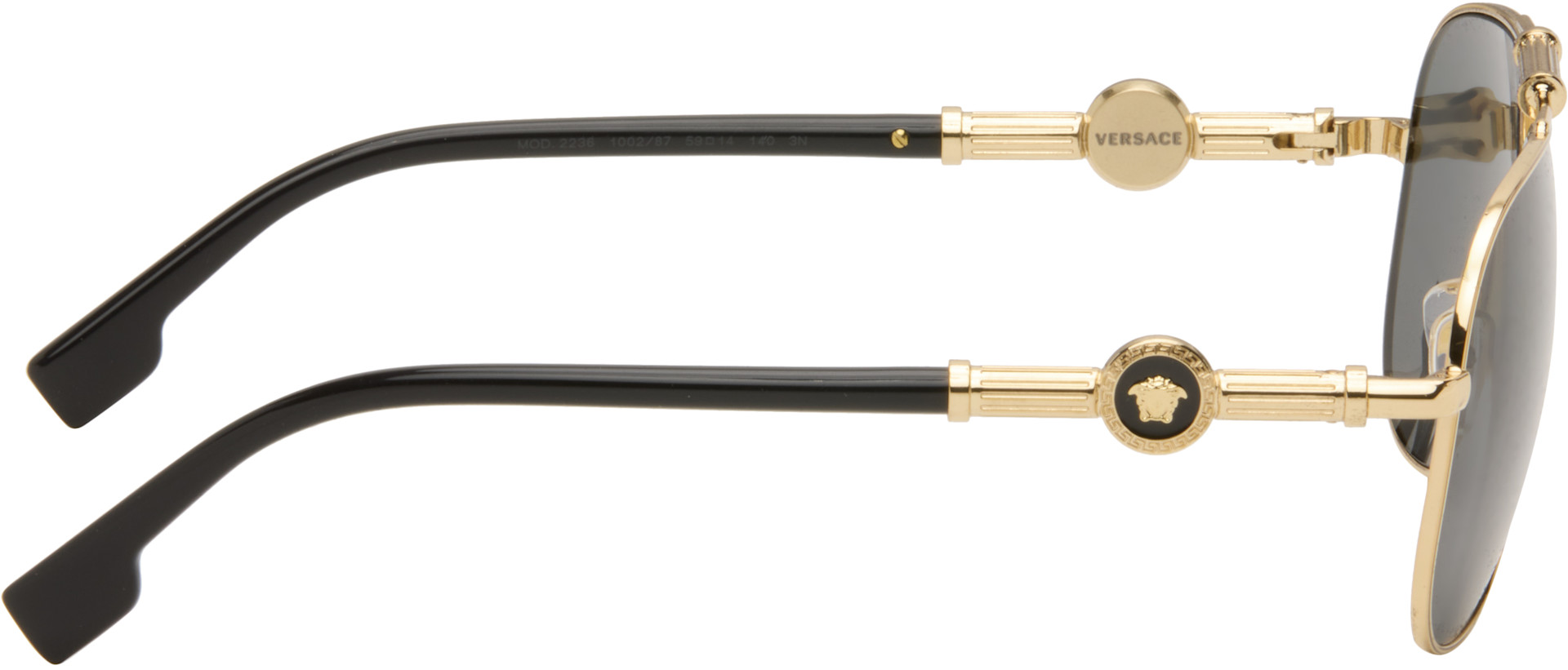 Versace - Black Bridge Sunglasses