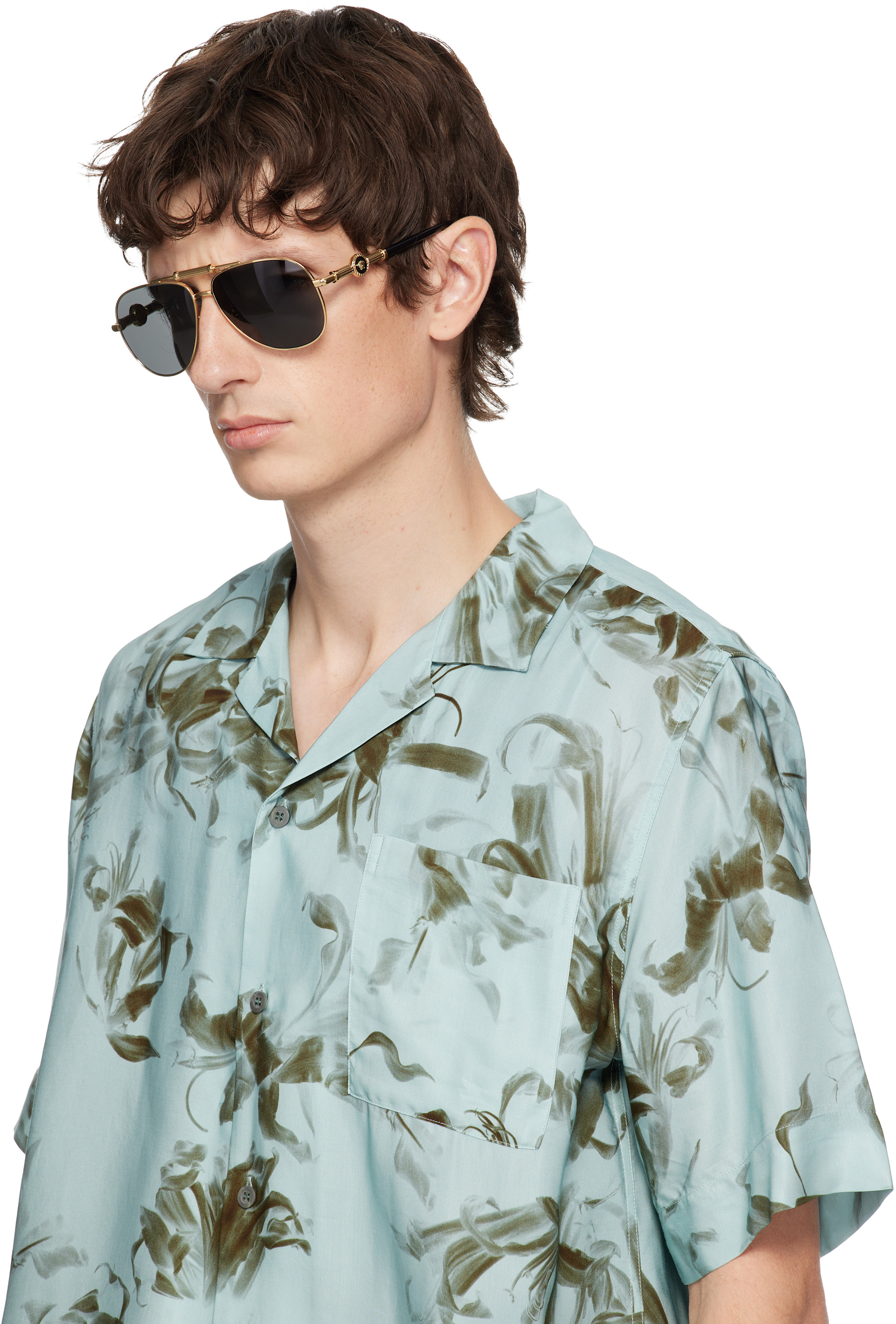 Versace - Black Bridge Sunglasses