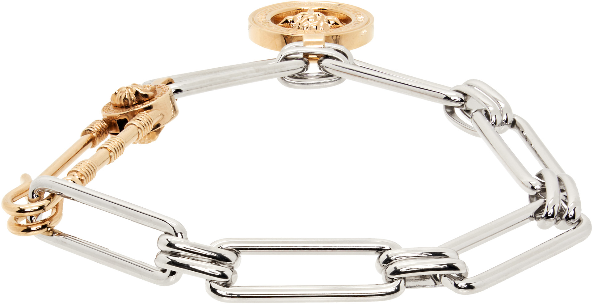 Versace - Medusa Safety Pin Bracelet
