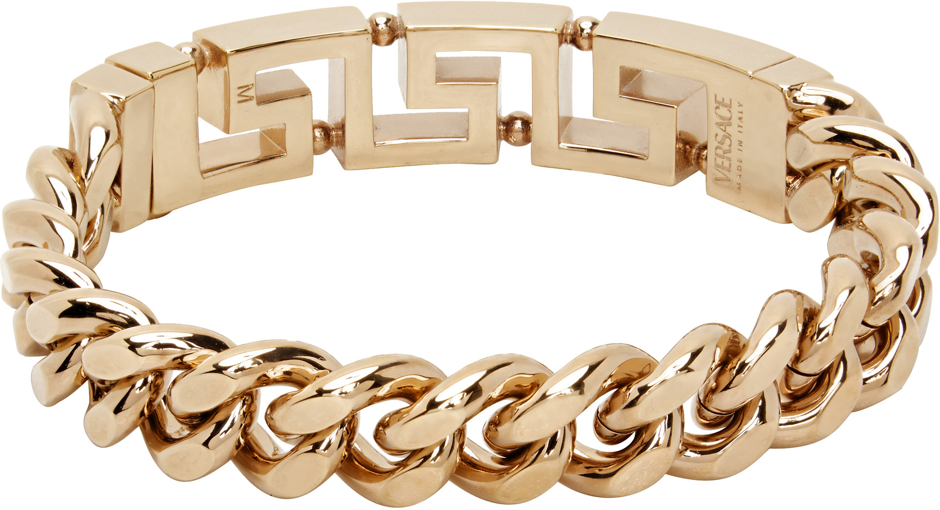 Versace: グレカ ブレスレット | SSENSE 日本