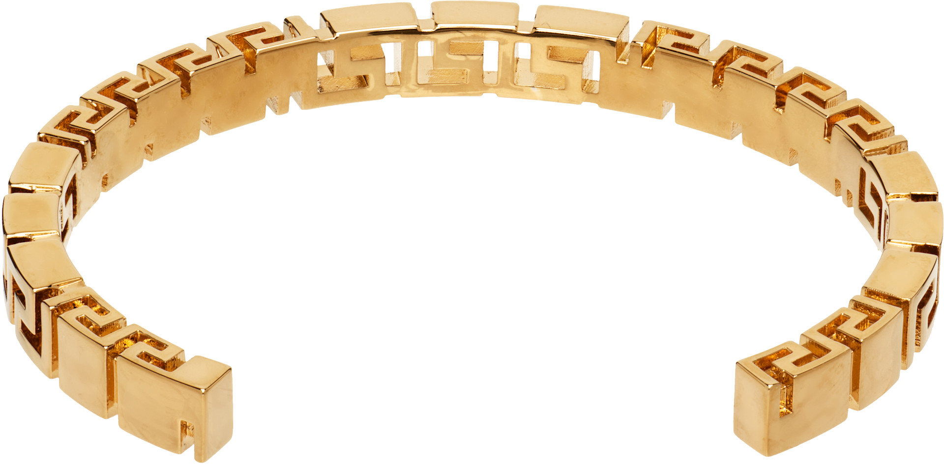 Versace - Bracelet manchette à motif Greca