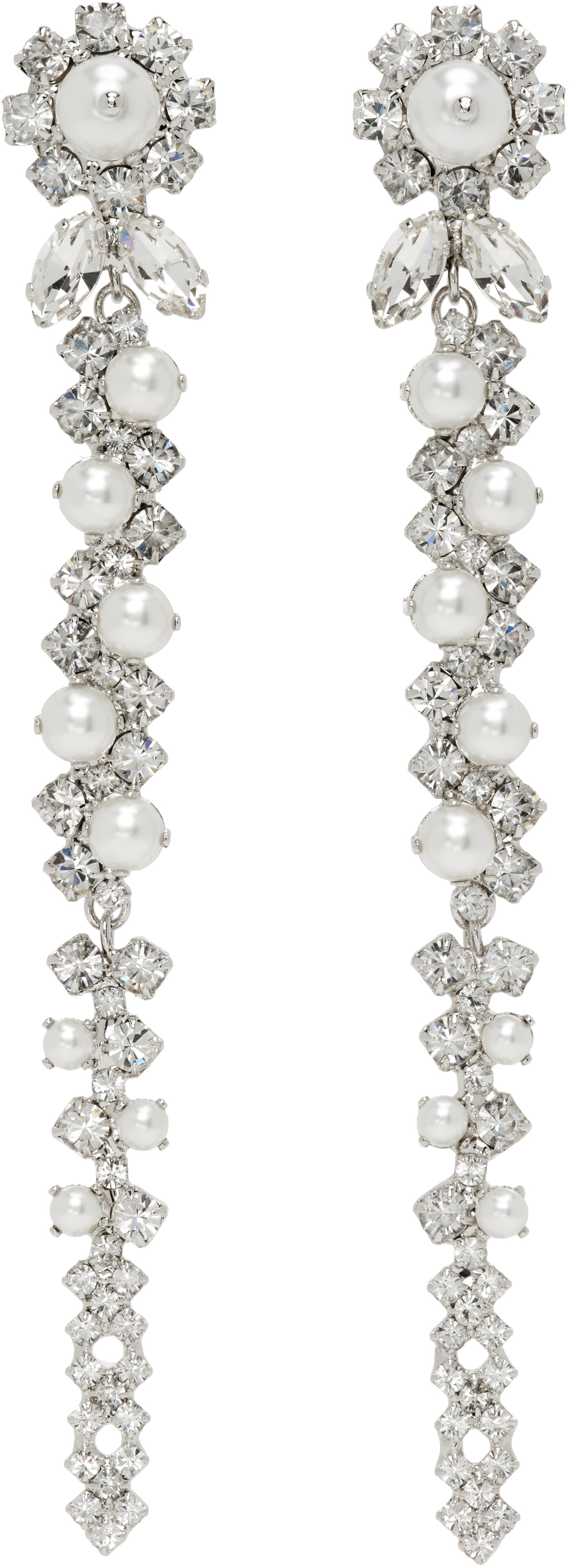 Simone Rocha - Boucles d'oreilles pendantes